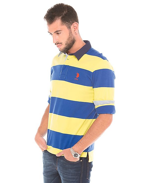 U.S. Polo Assn. Slim Fit Point Collar Polo Shirt