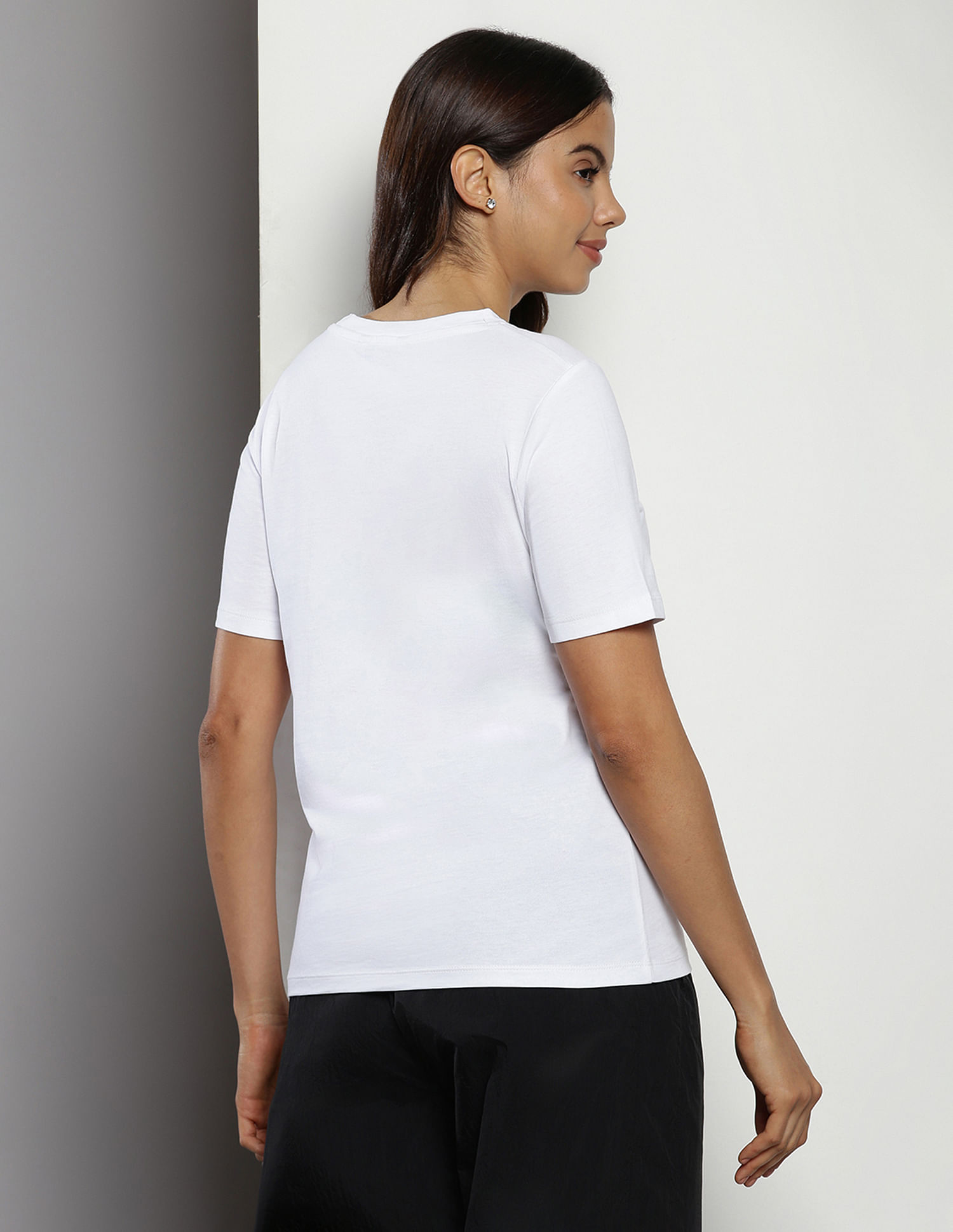 Tommy Hilfiger Tonal Crest Crew Neck T-Shirt
