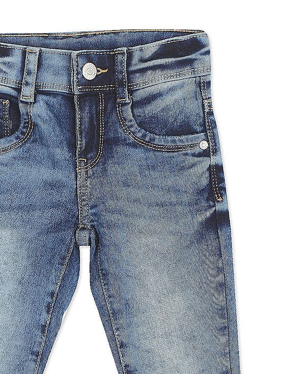 U.S. Polo Assn. Kids Mid Rise Regular Fit Jeans