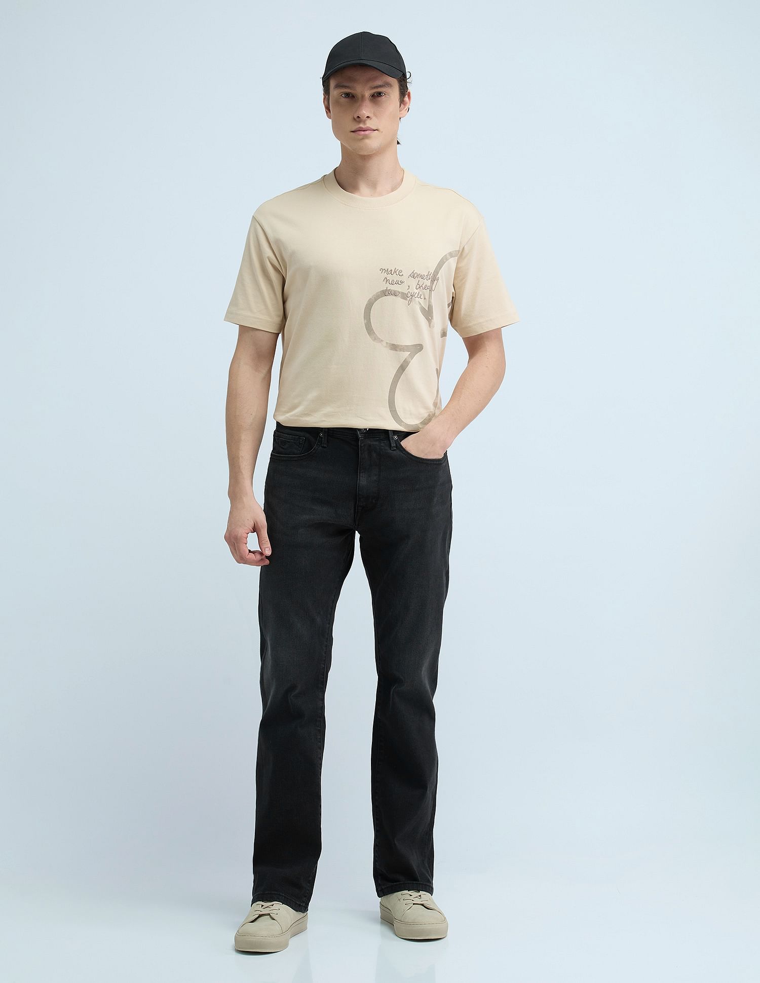 Flying Machine Bootcut Fit Jeans