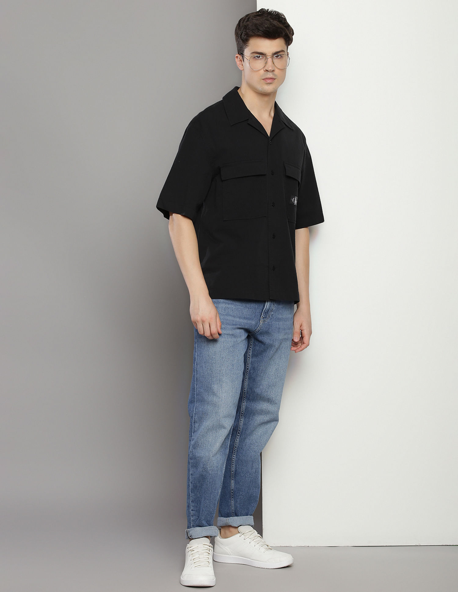 Calvin Klein Jeans Recycled Cotton Stone Wash Jeans