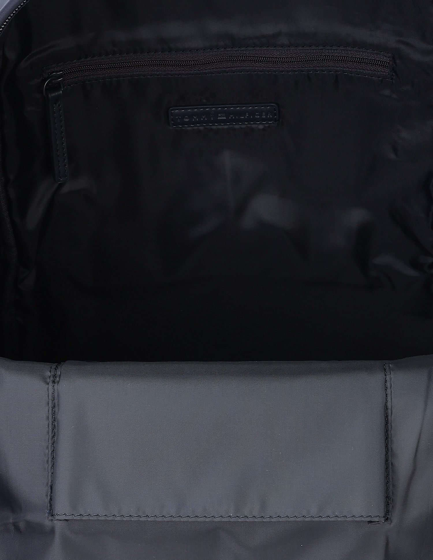 Tommy Hilfiger Solid Navy Nylon Backpack