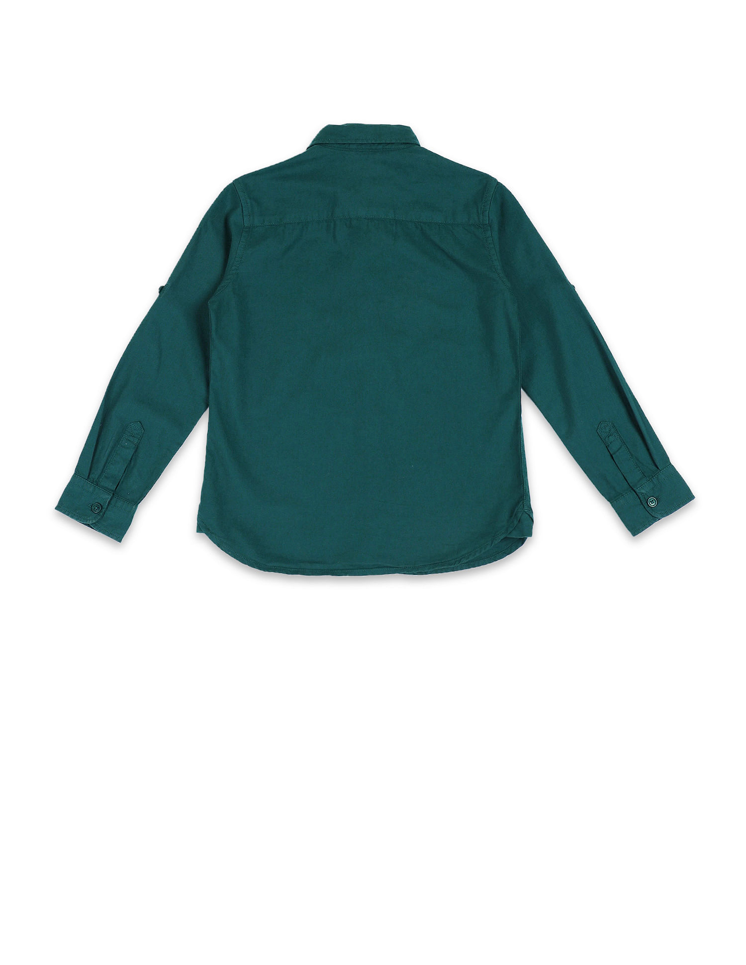 U.S. Polo Assn. Kids Boys Horizontal Striped Cotton Shirt