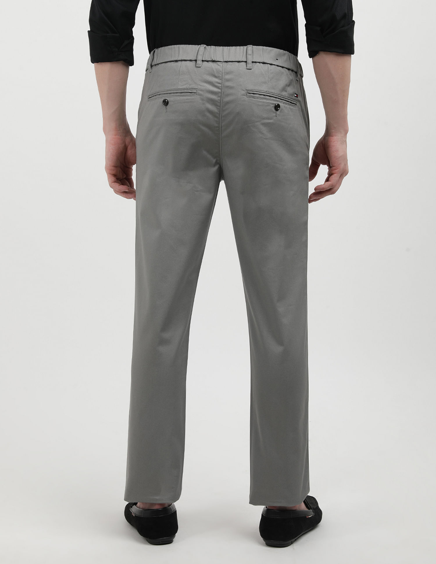 Tommy Hilfiger Denton Regular Fit Solid Trousers