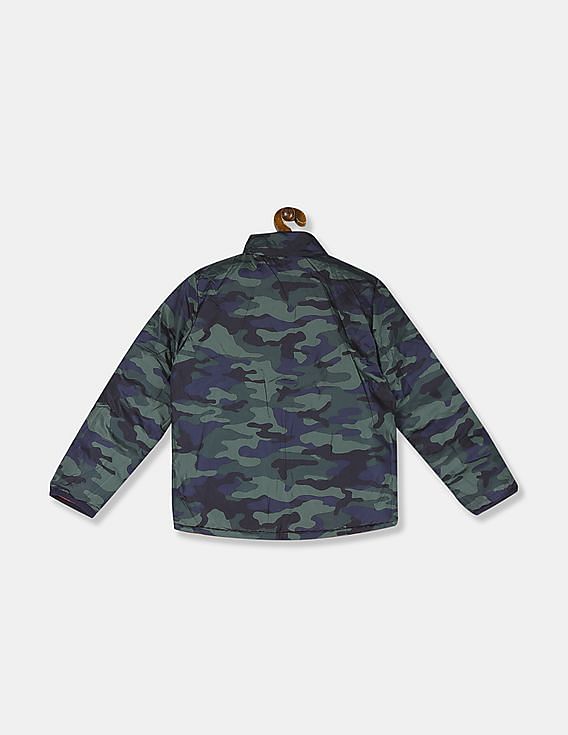 Gap camo best sale jacket