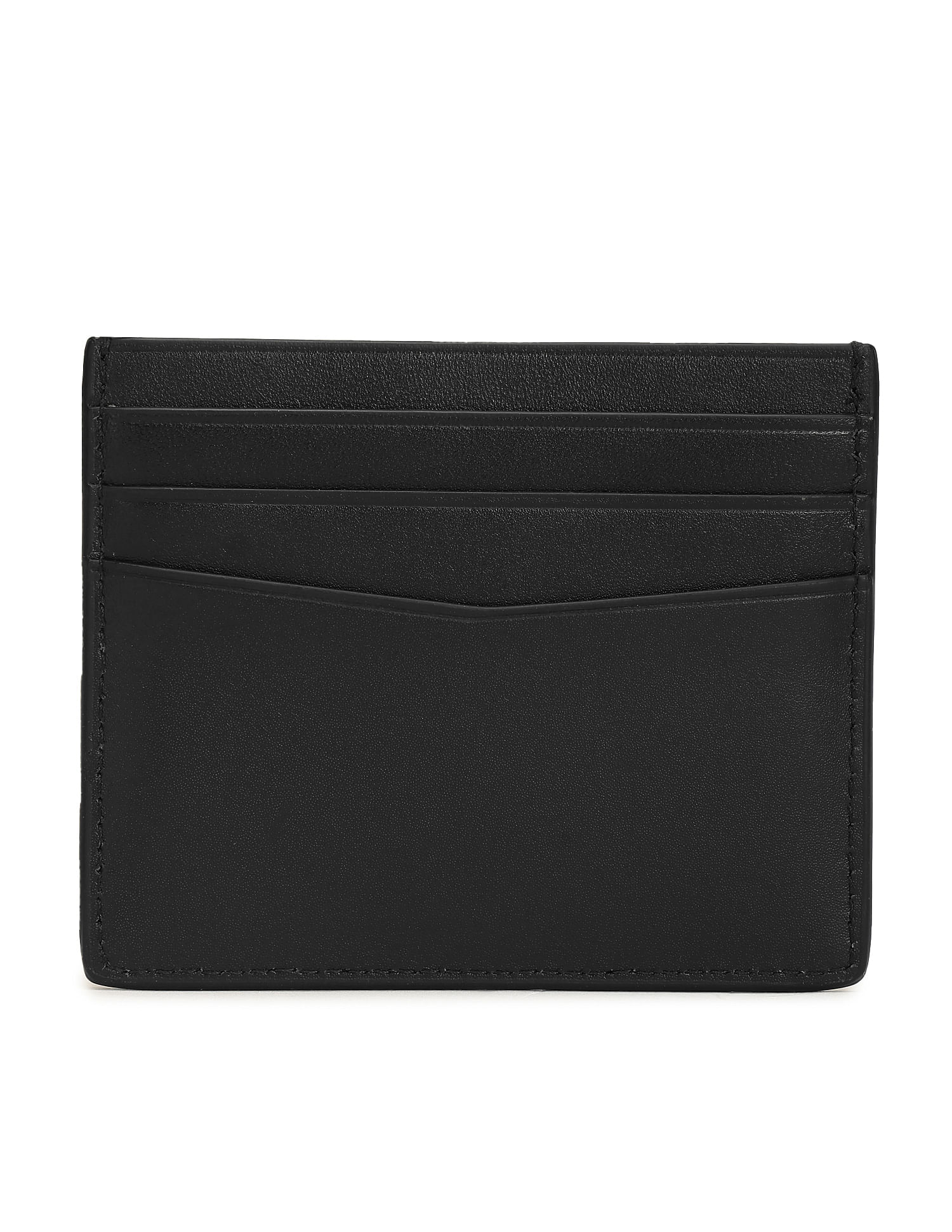 $95 Calvin Klein Men Black Leather Bifold Billfold 8cc Insert Card Case  Wallet | eBay