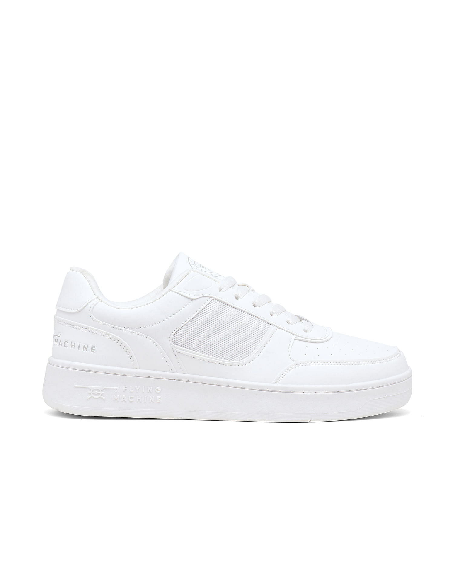 Flying machine sales white sneakers