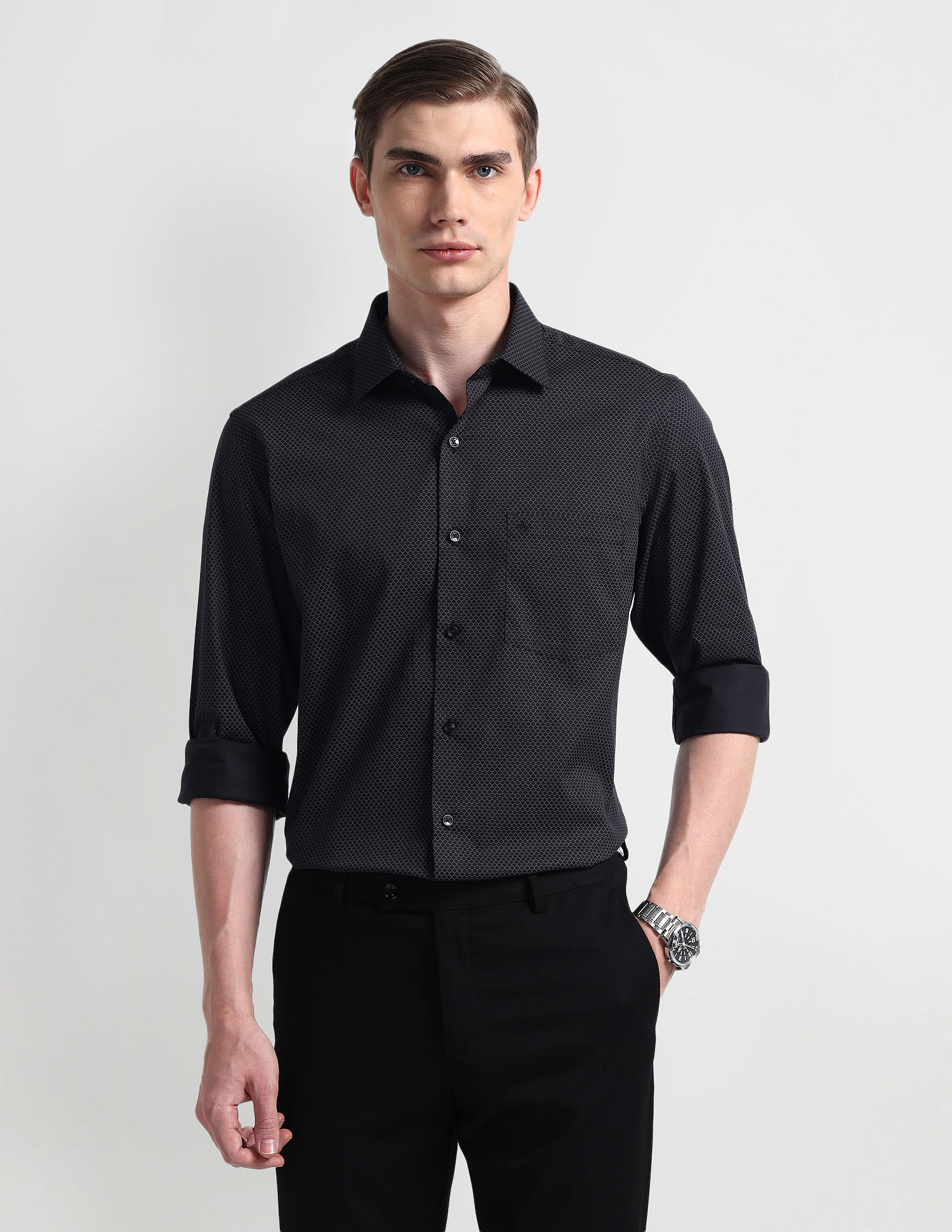 Arrow Liberty Classic Fit Twill Shirt