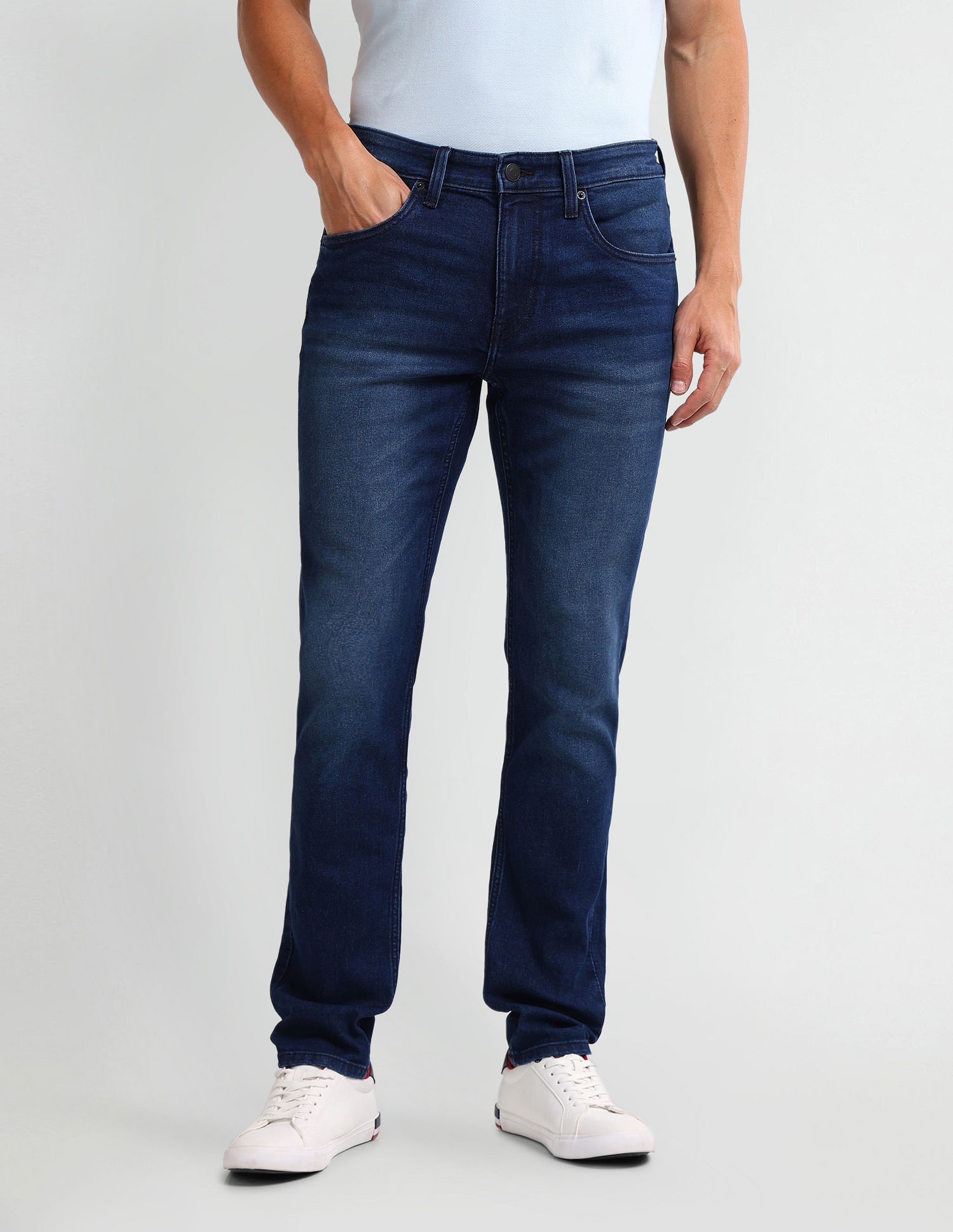 U.S. Polo Assn. Denim Co. Brandon Slim Tapered Blue Jeans