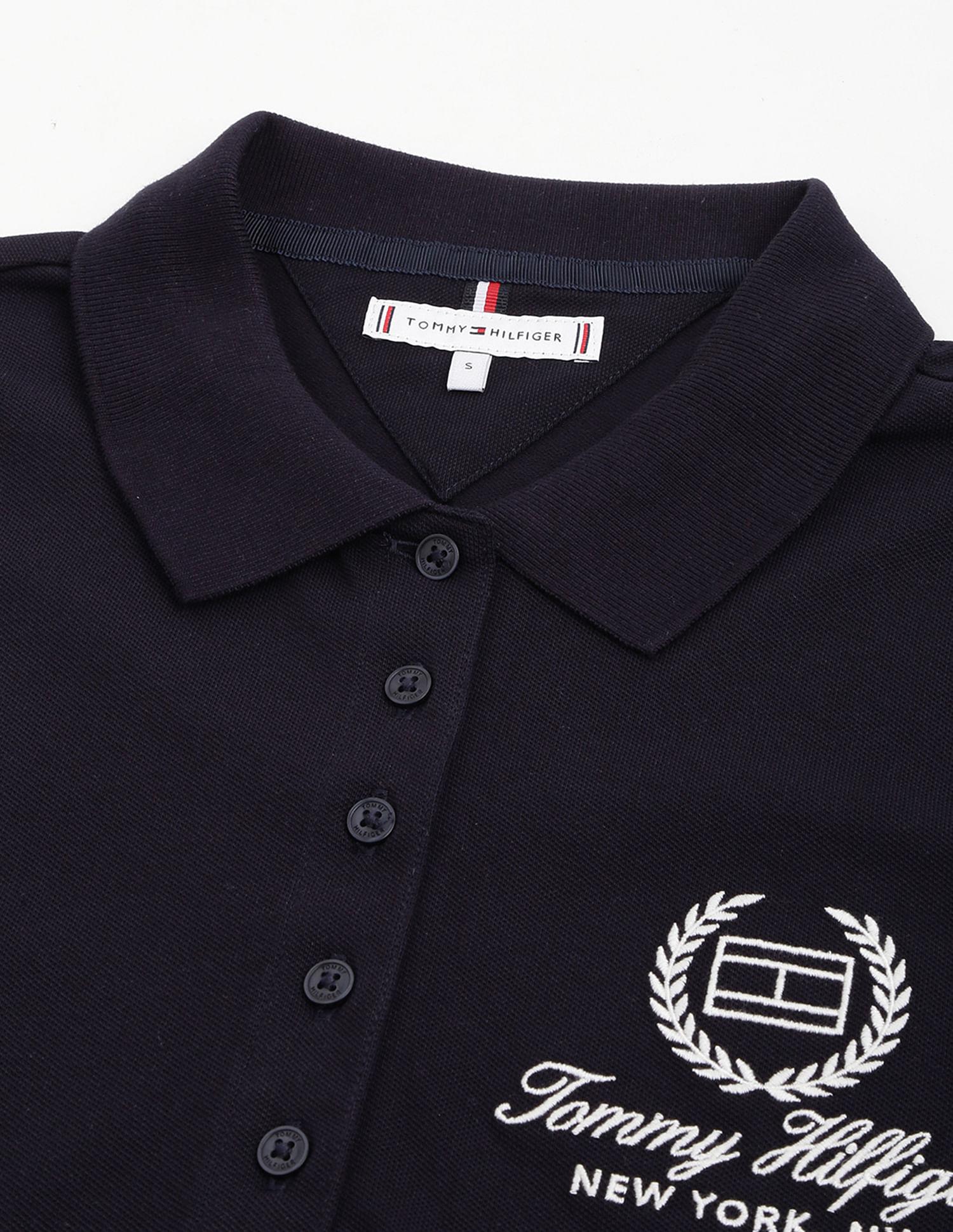 Tommy Hilfiger Slim Flag Script Polo Shirt