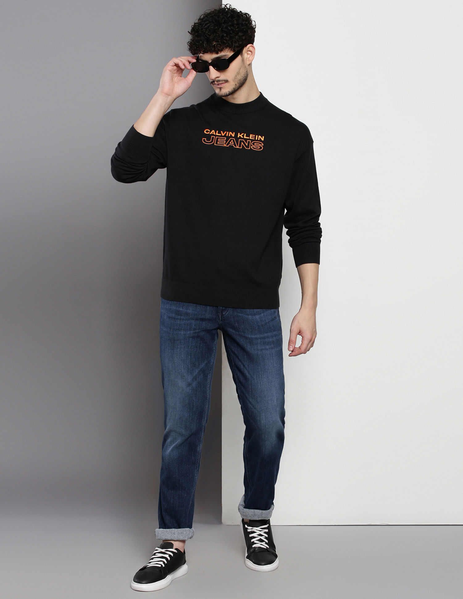 Calvin Klein Sustainable Stacked Sweater