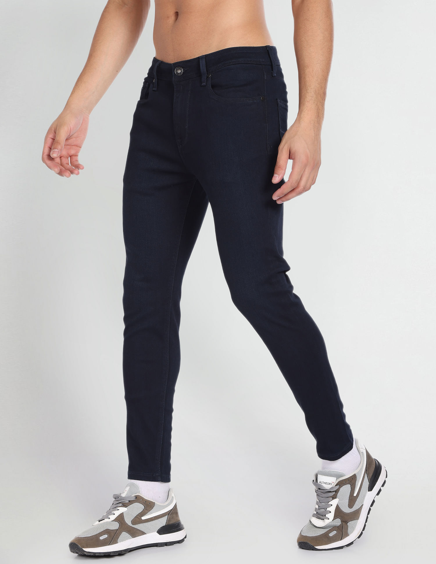 Flying Machine Skinny Fit Rinsed Jeans