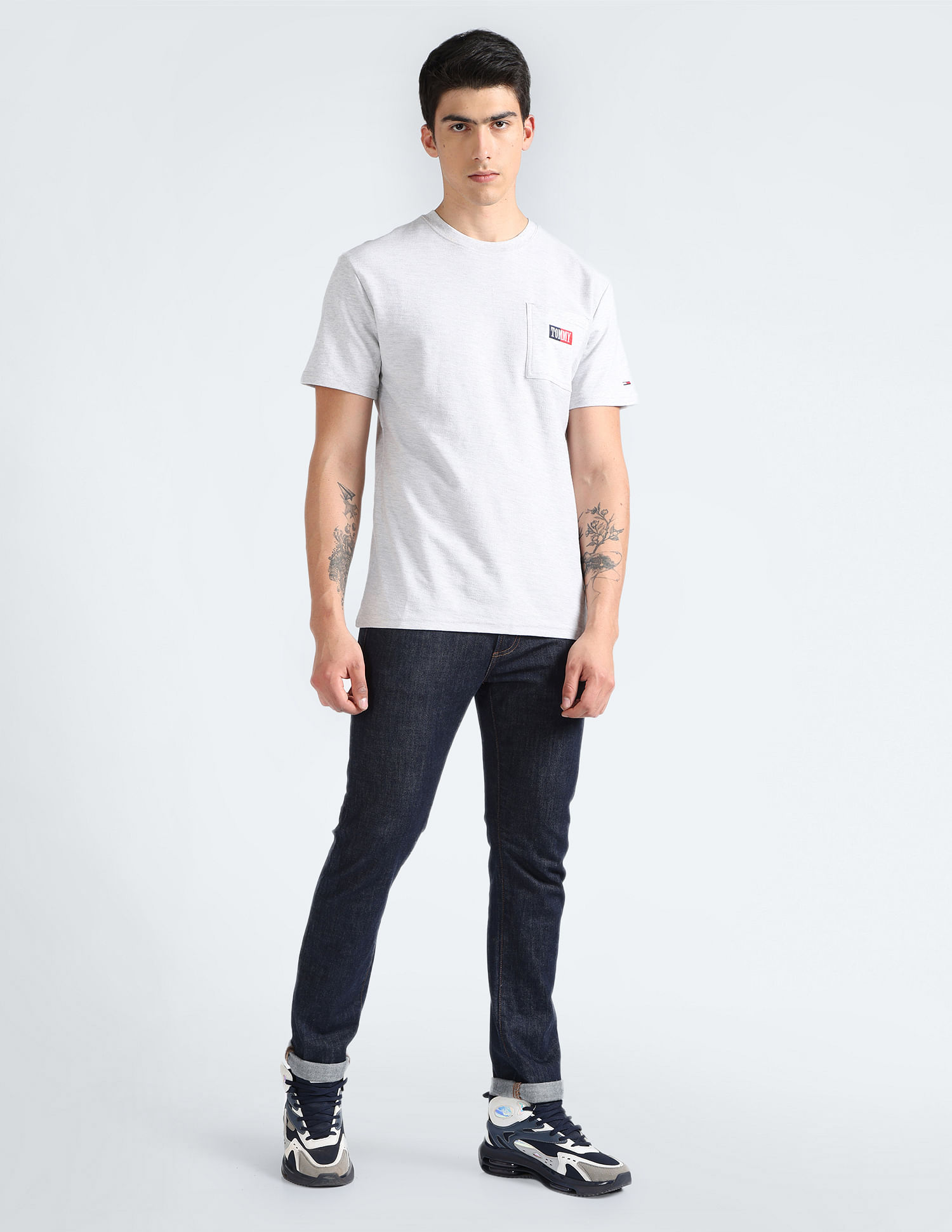 Tommy Hilfiger Reverse Textured Pocket T-Shirt