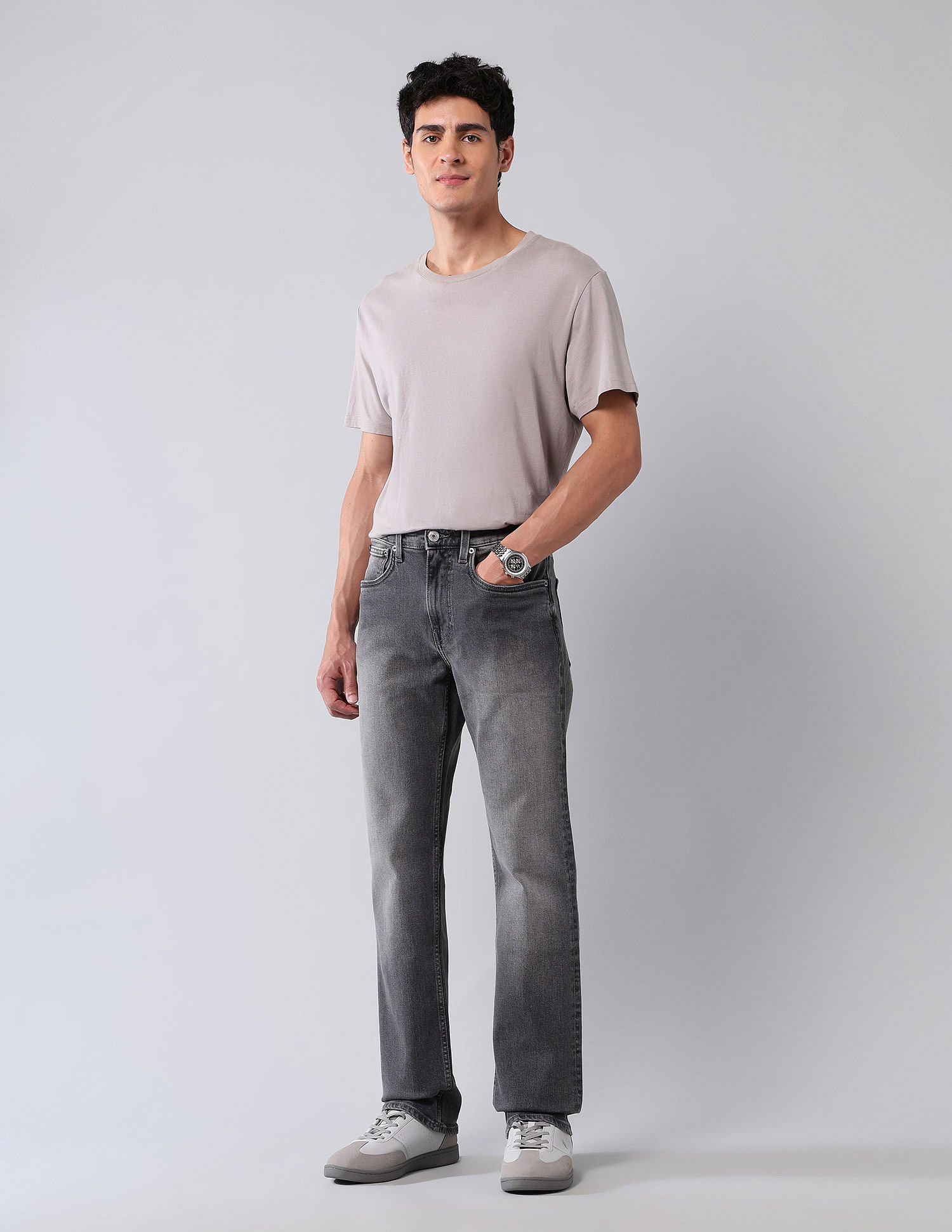U.S. Polo Assn. Denim Co. Harold Slim Straight Fit Vintage Jeans