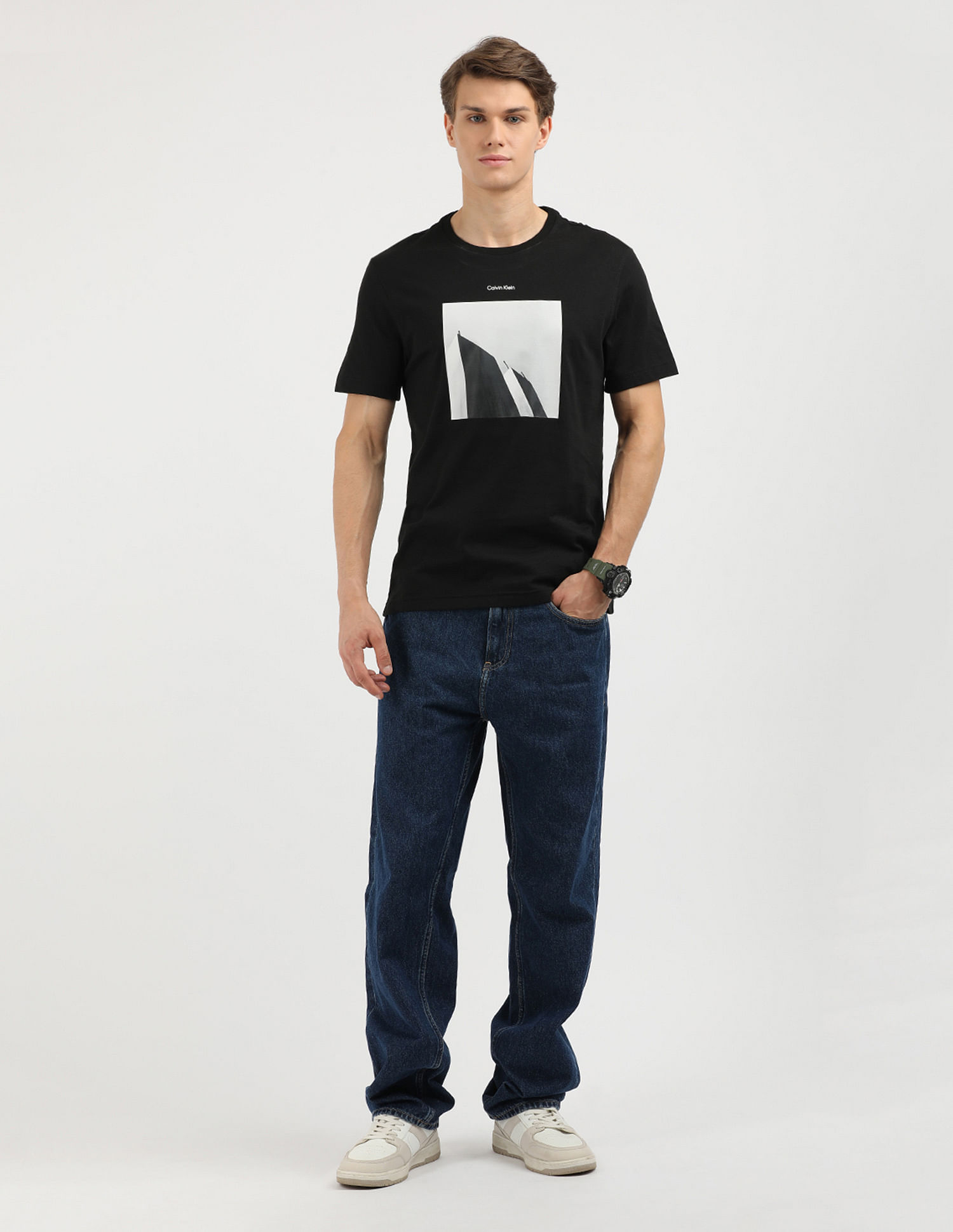 Calvin Klein Jeans City Photo Print T-Shirt