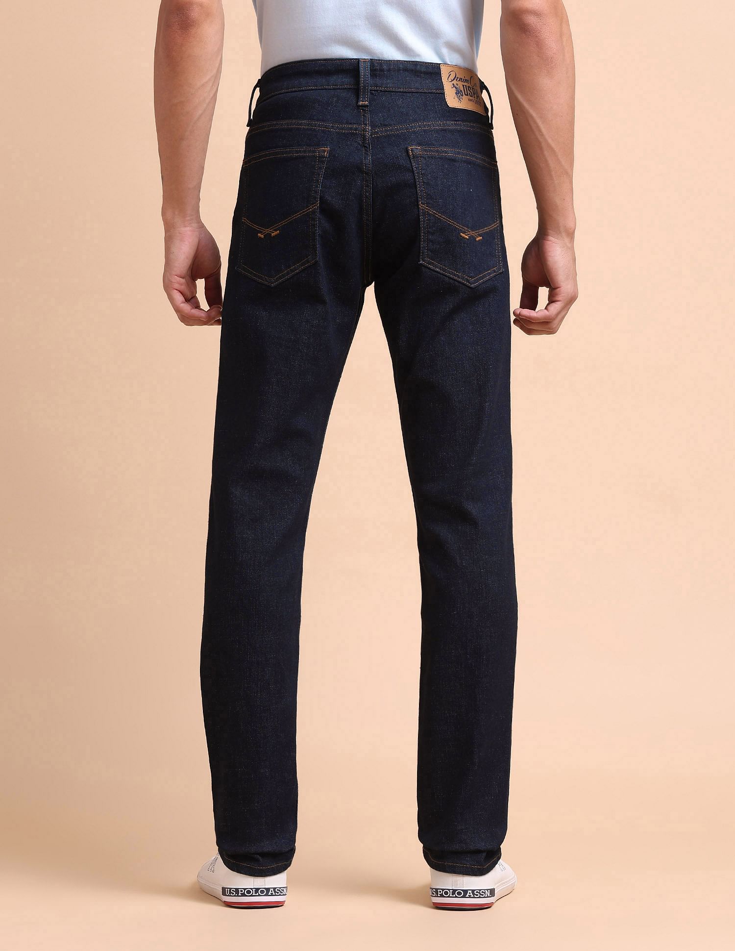 U.S. Polo Assn. Denim Co. Brandon Slim Tapered Fit Blue Jeans