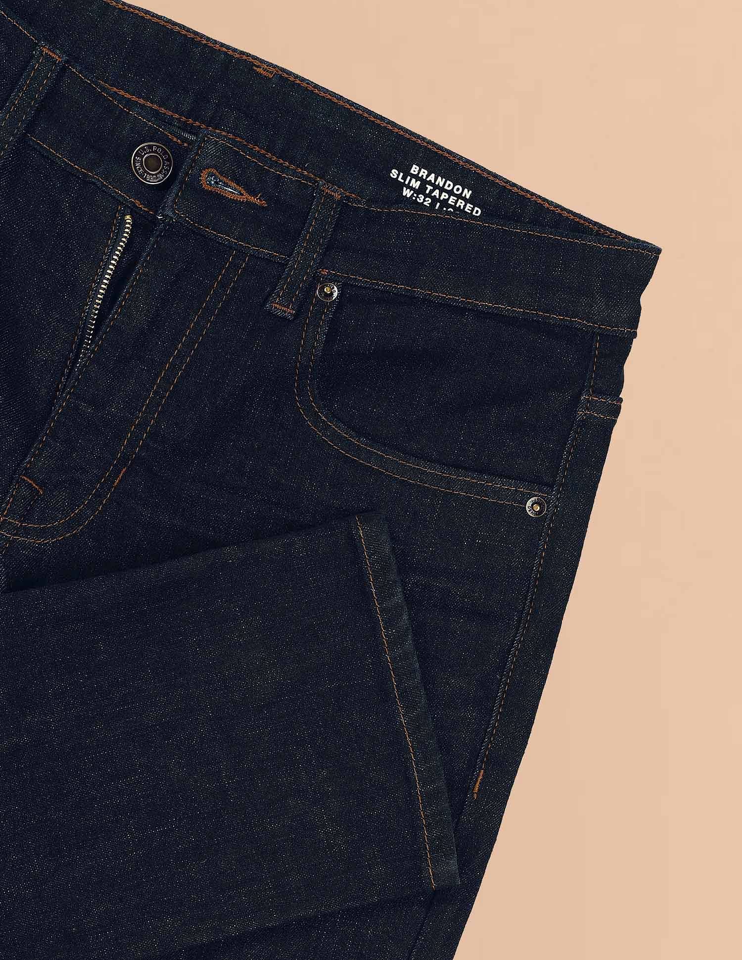 U.S. Polo Assn. Denim Co. Brandon Slim Tapered Fit Blue Jeans