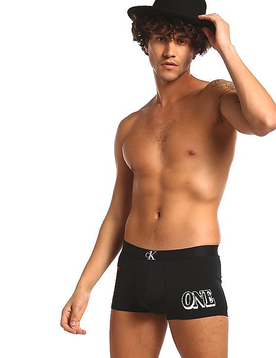 CK ONE Low Waist Trunk - Black