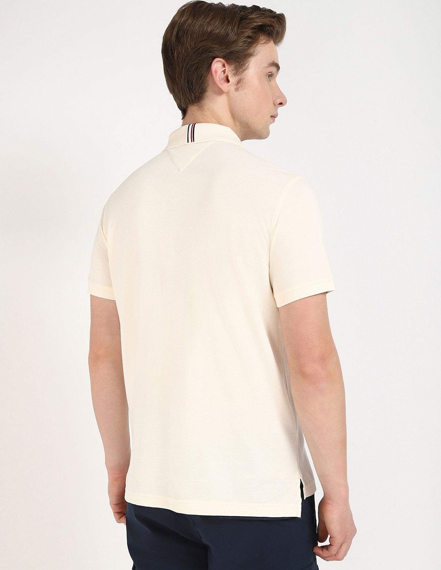 Tommy Hilfiger Logo Regular-Fit Cotton Polo Shirt