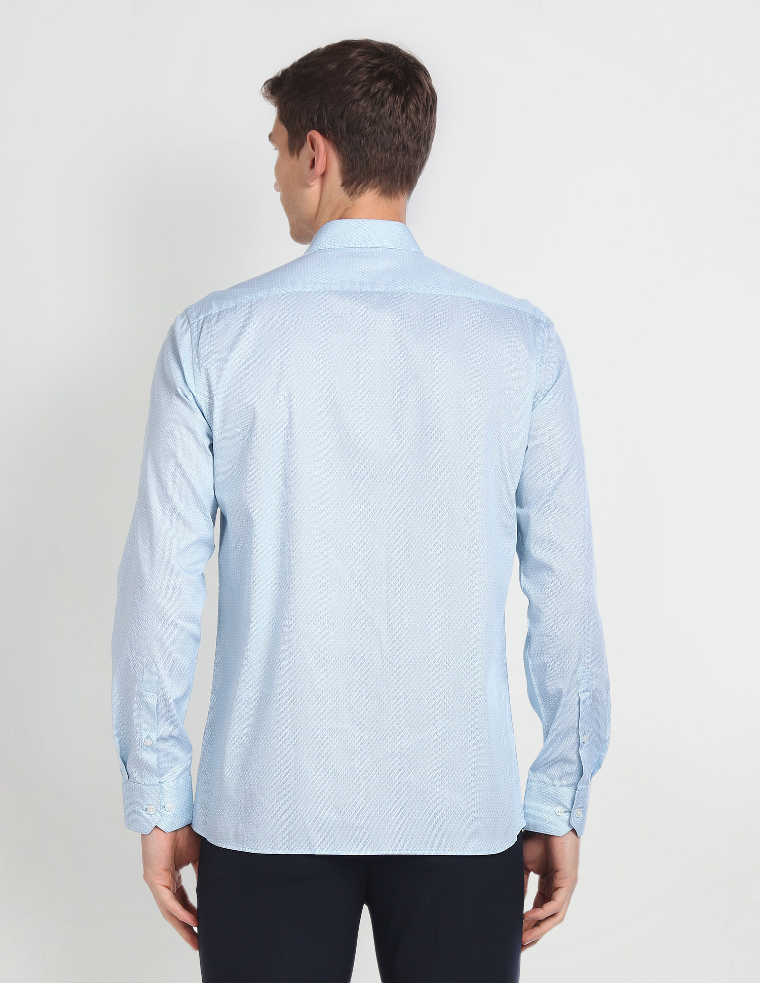 Arrow Cotton Manhattan Slim Fit Shirt