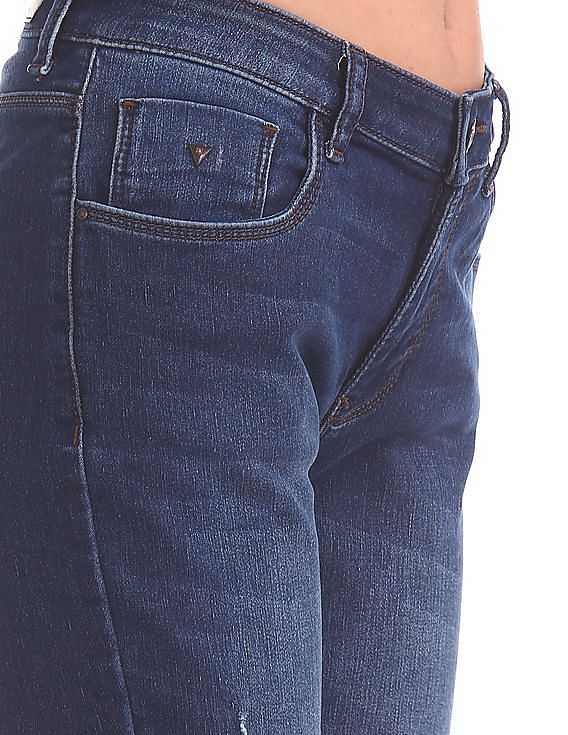 Flying Machine Women Veronica Skinny Fit Washed Jeans