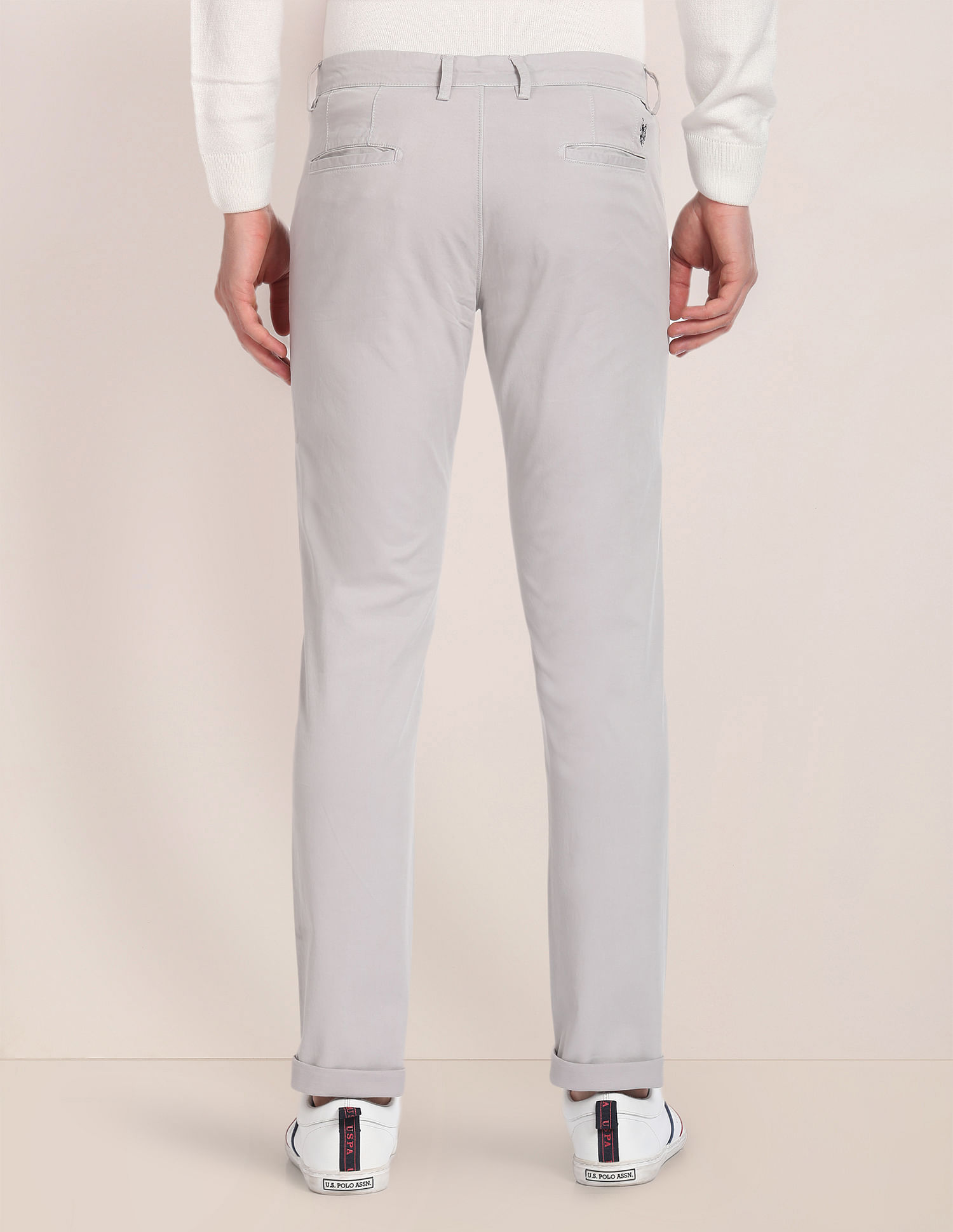 U.S. Polo Assn. Denver Slim Fit Solid trousers