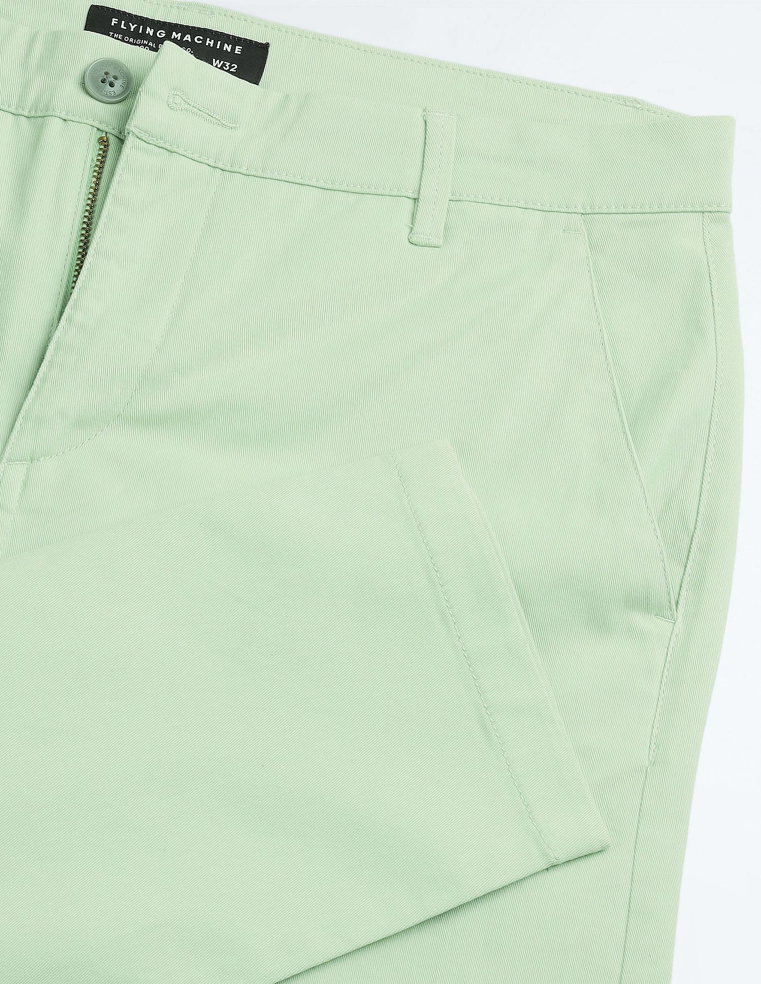 Flying Machine Slash Slim Tapered Fit Twill Chinos
