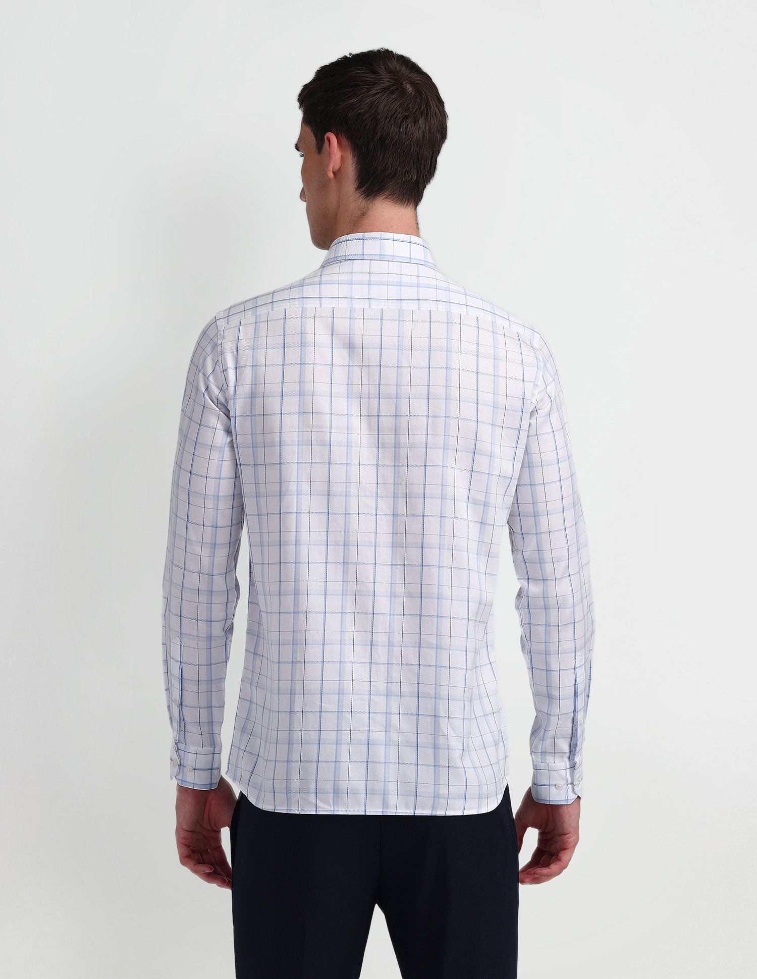 Arrow Glen Checks Cotton Shirt