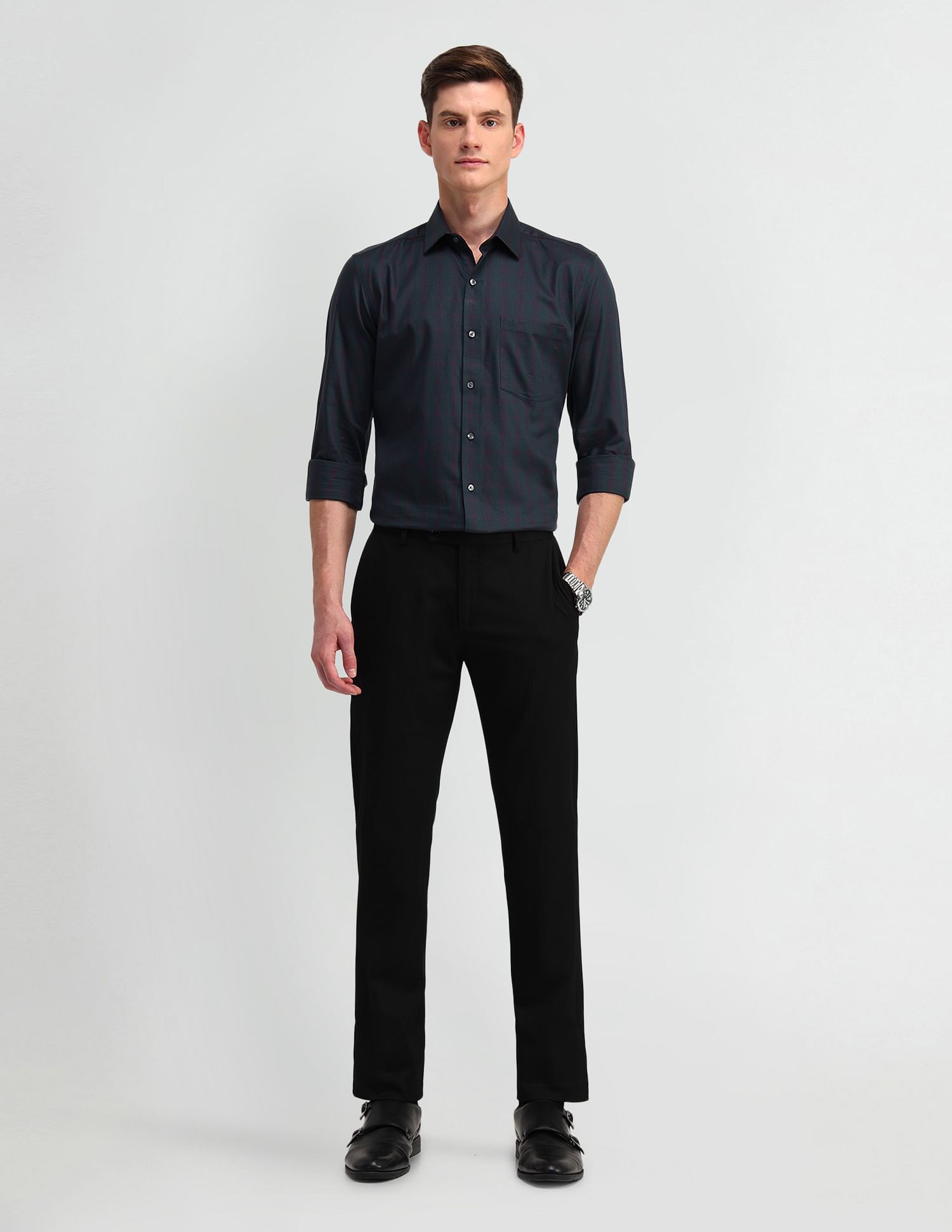 Arrow Liberty Classic Fit Cotton Shirt