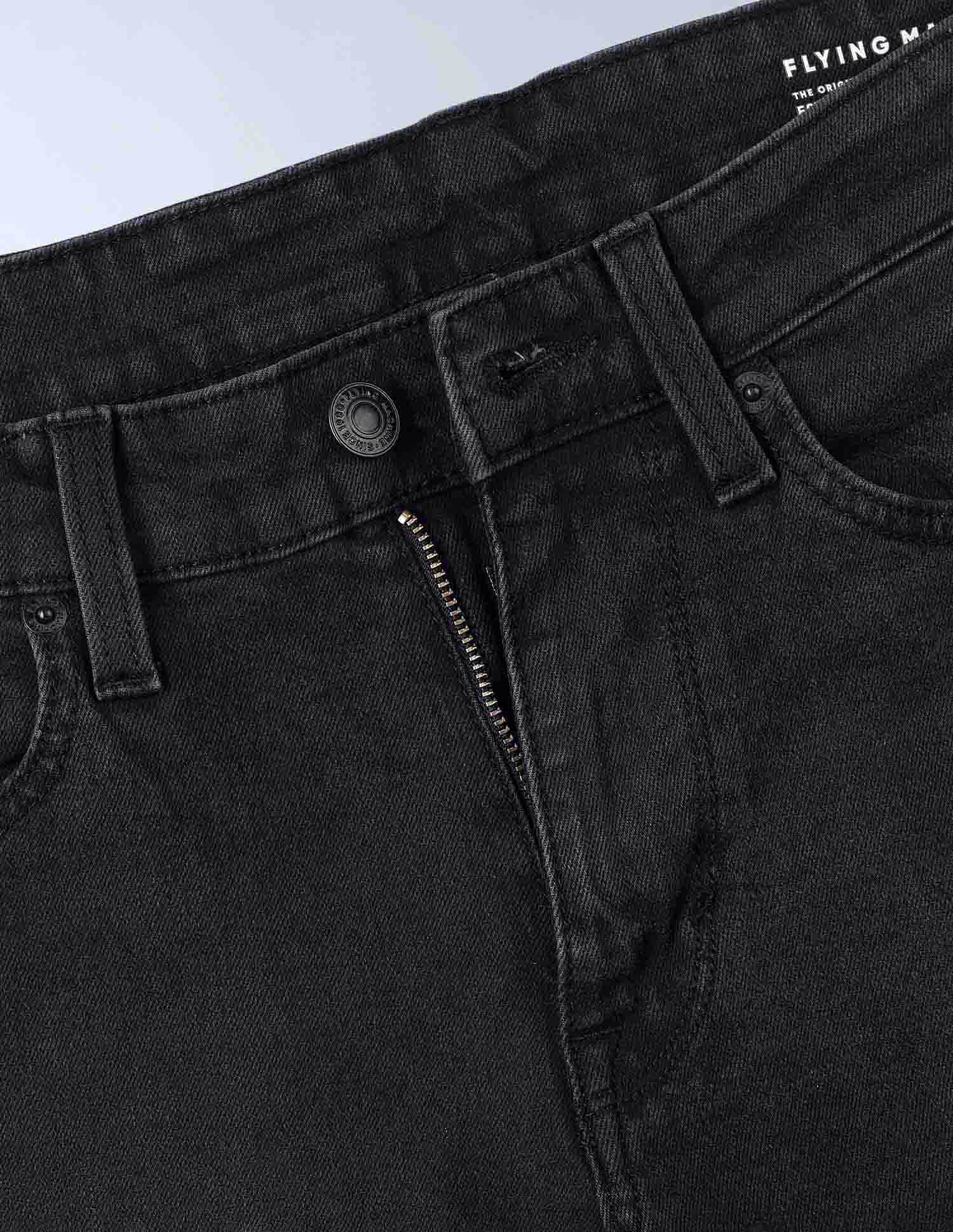Flying Machine Mid Rise Freddie Slim Straight Fit Jeans