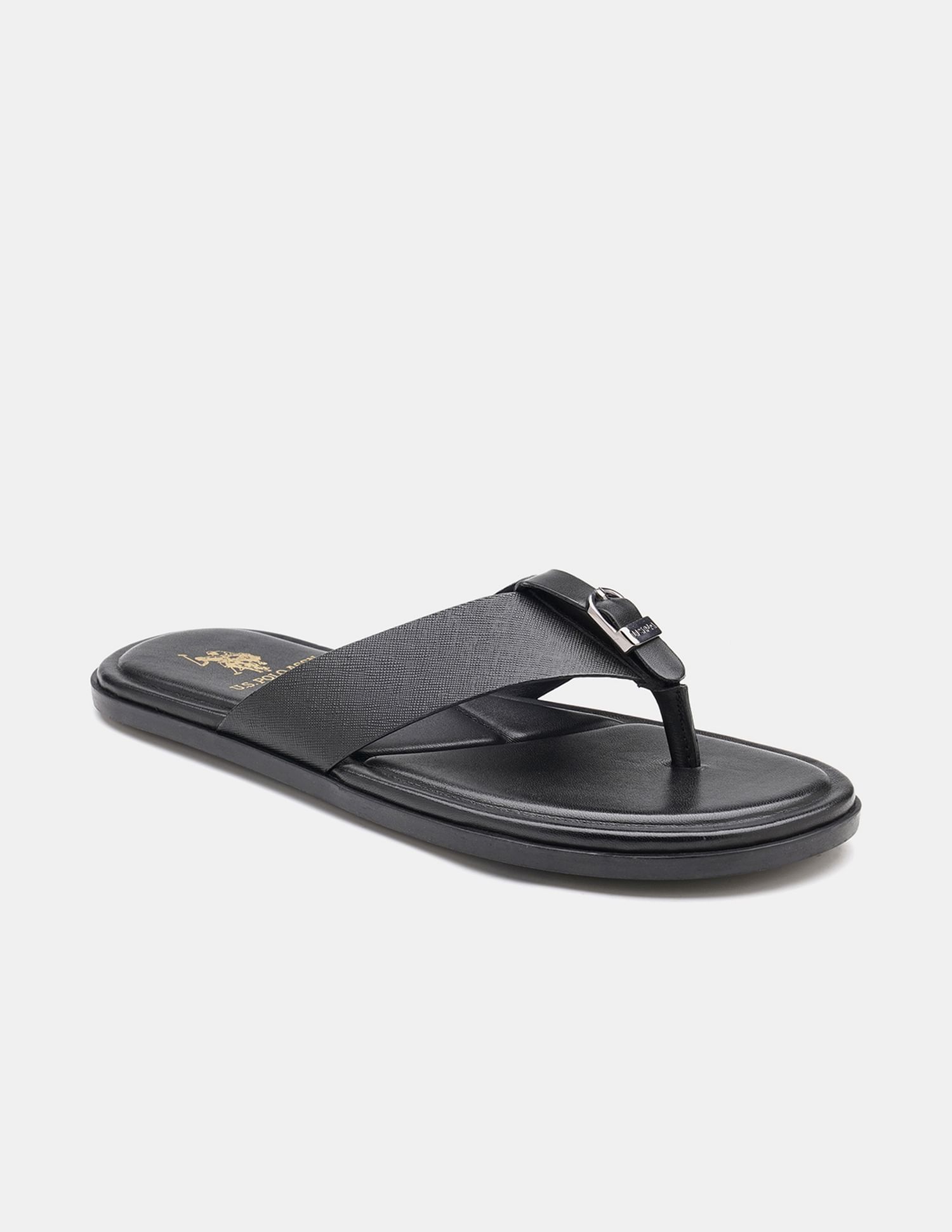 U.S. Polo Assn. Men Diaz Broad Strap Slippers