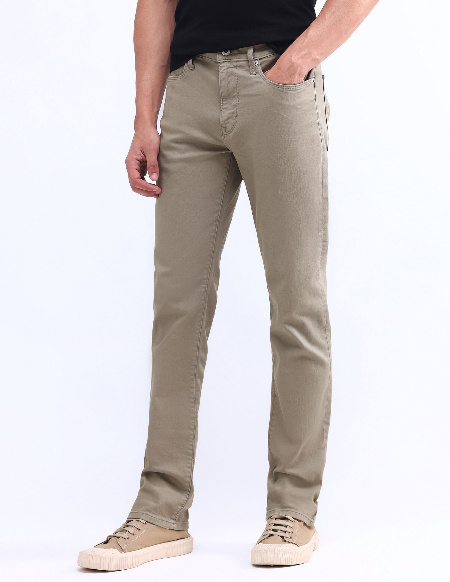 Flying Machine F-Lite Slash Slim Tapered Jeans