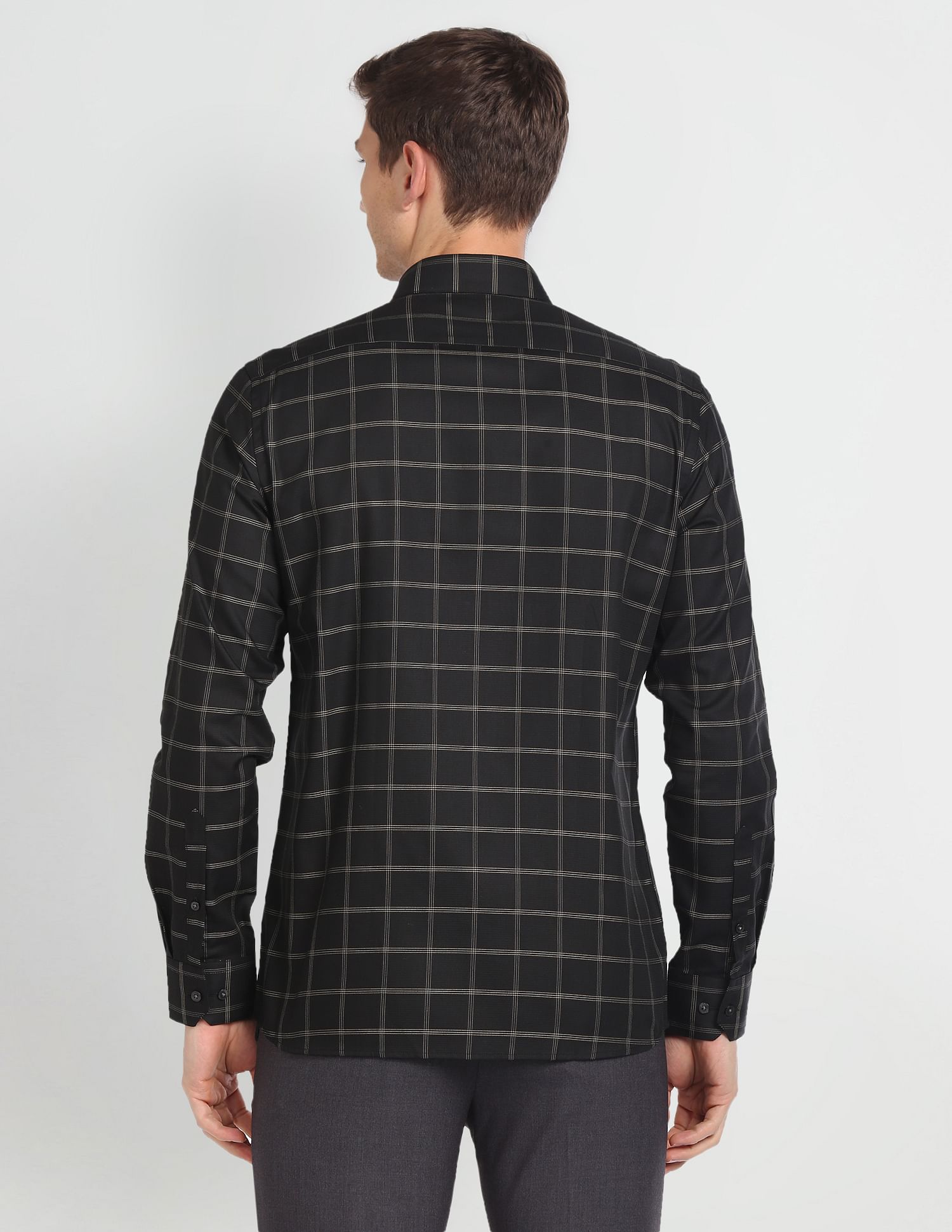 Arrow Tartan Check Cotton Shirt