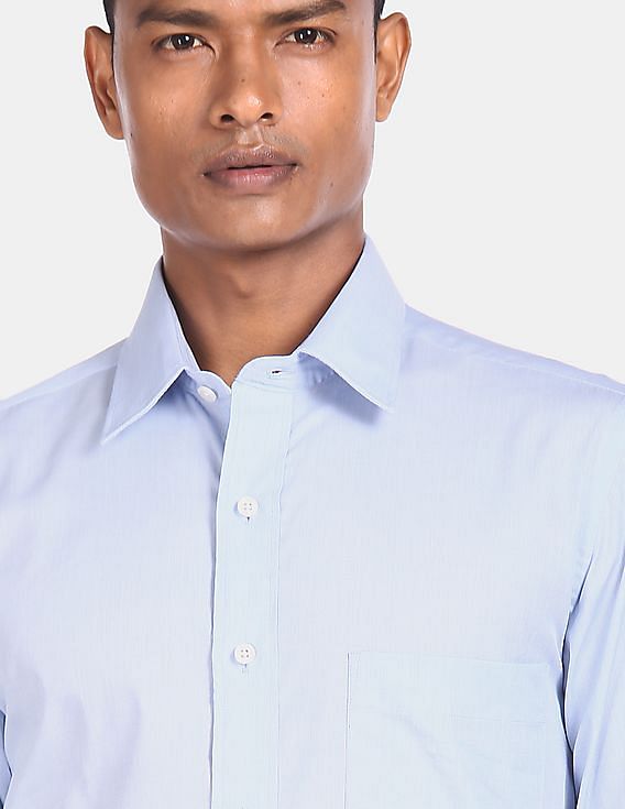 Arrow Spread Collar Pin Stripe Shirt