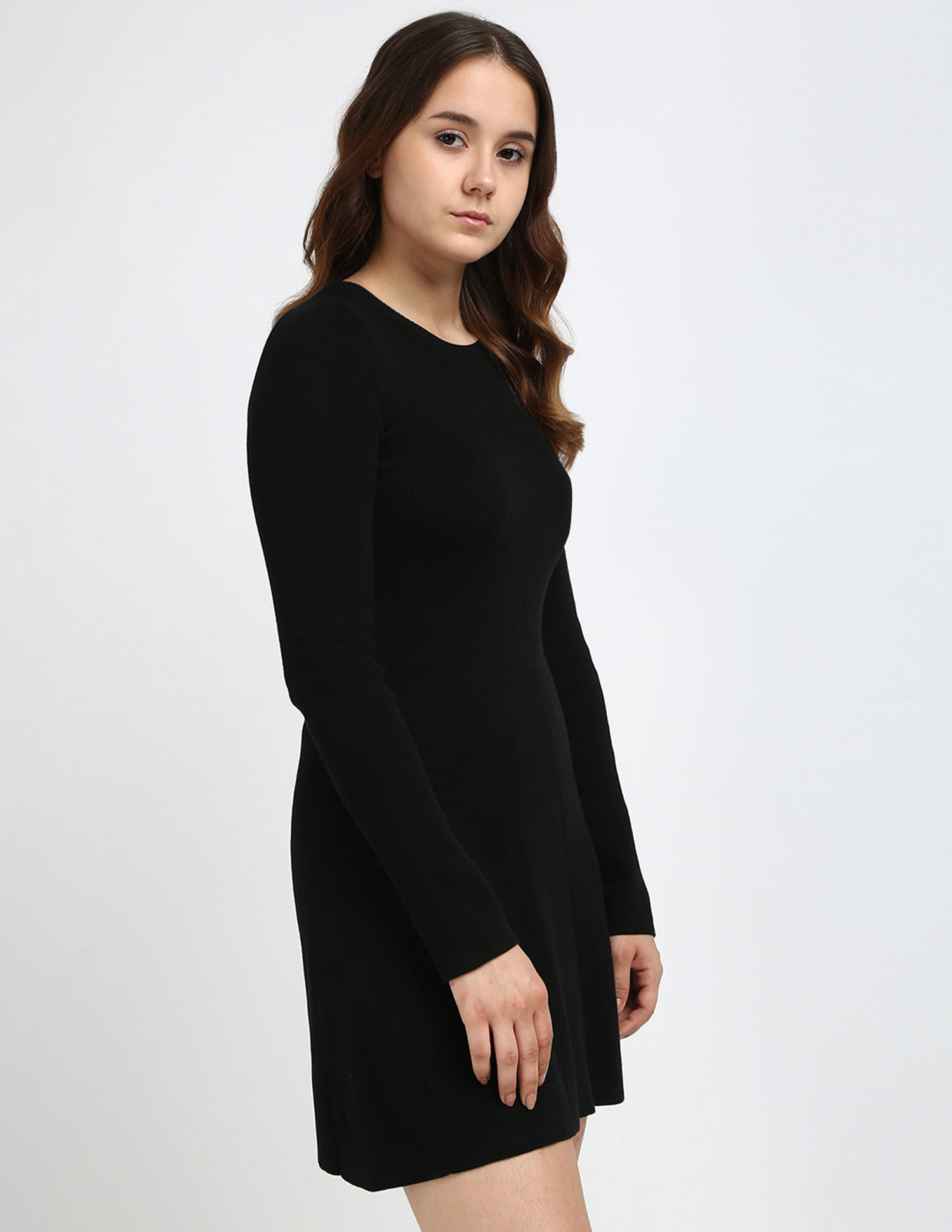can i wear black shoes with navy dress Calvin Klein Sleeveless Turtleneck Brown Knit Sweater Dress Size S SKU   Designers On A Dime
