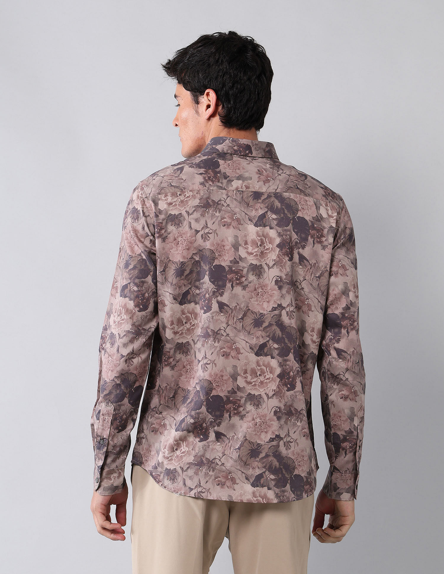 U.S. Polo Assn. Denim Co. Floral Printed Pure Cotton Shirt