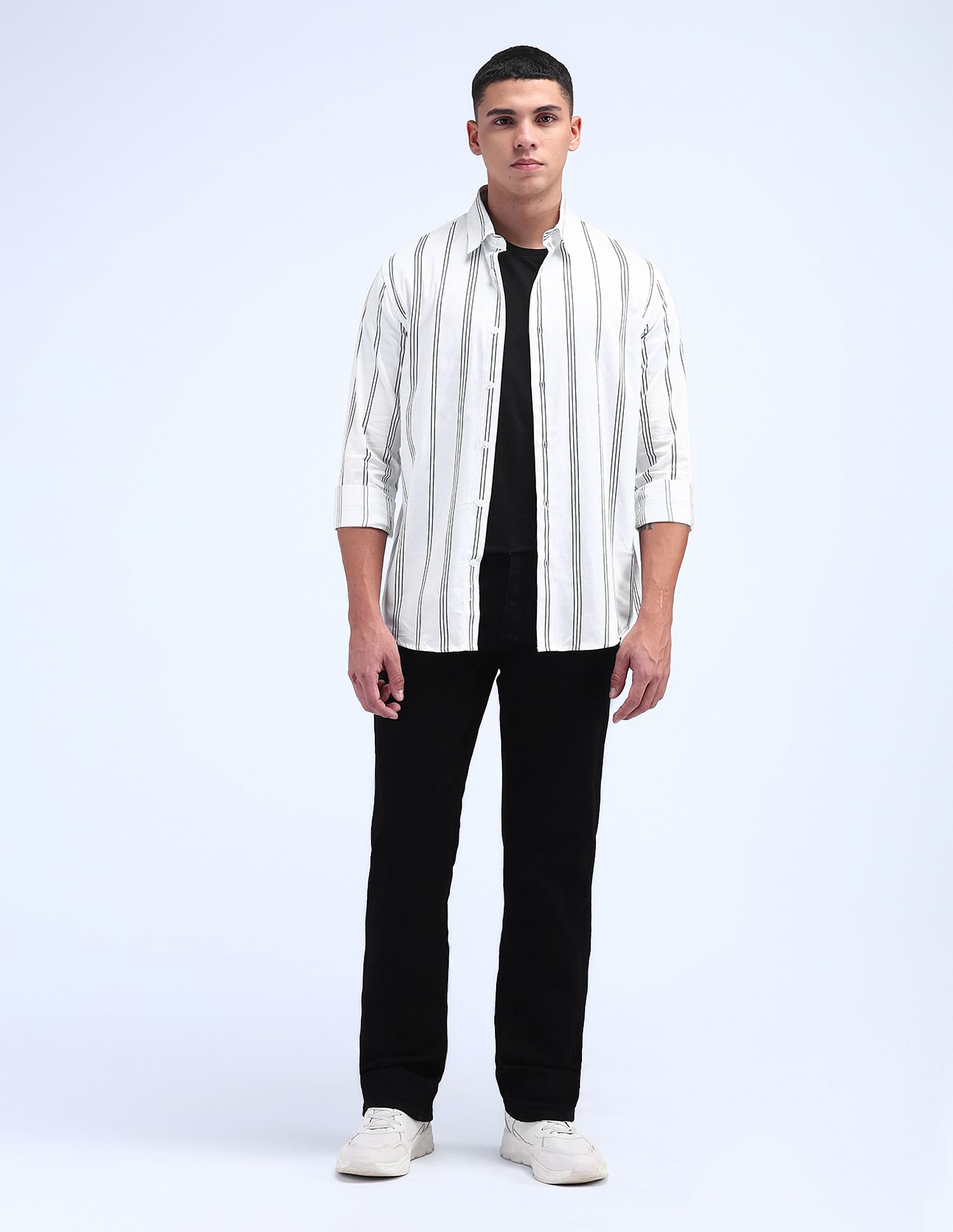 Flying Machine F-Jango Straight Fit Mid Rise Jeans