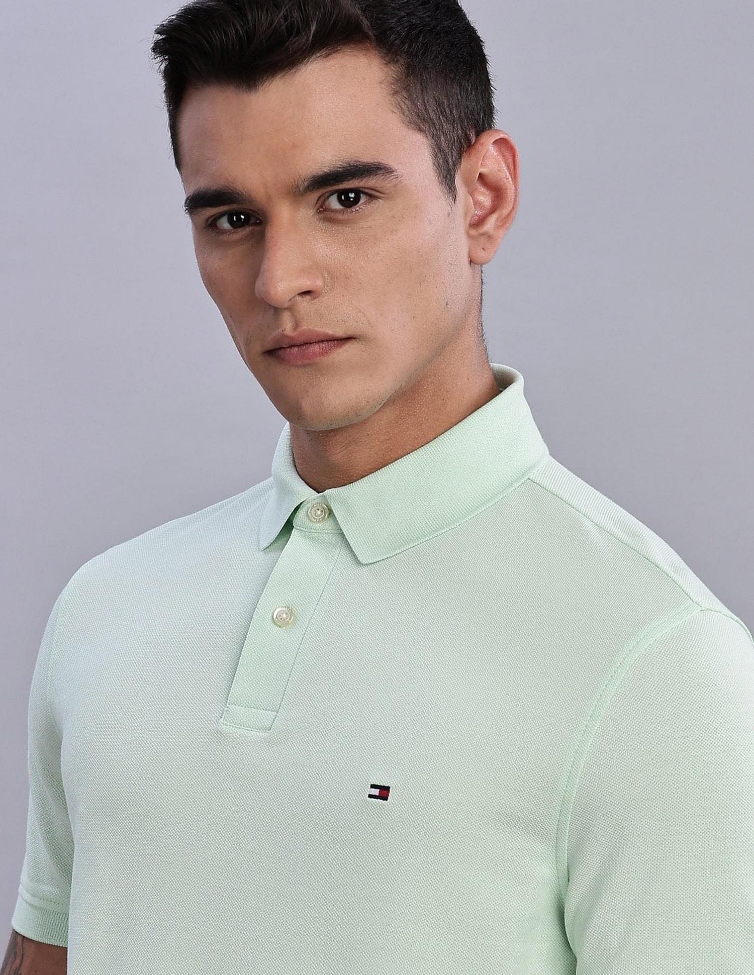 Tommy Hilfiger Solid Regular-Fit Cotton T-Shirt