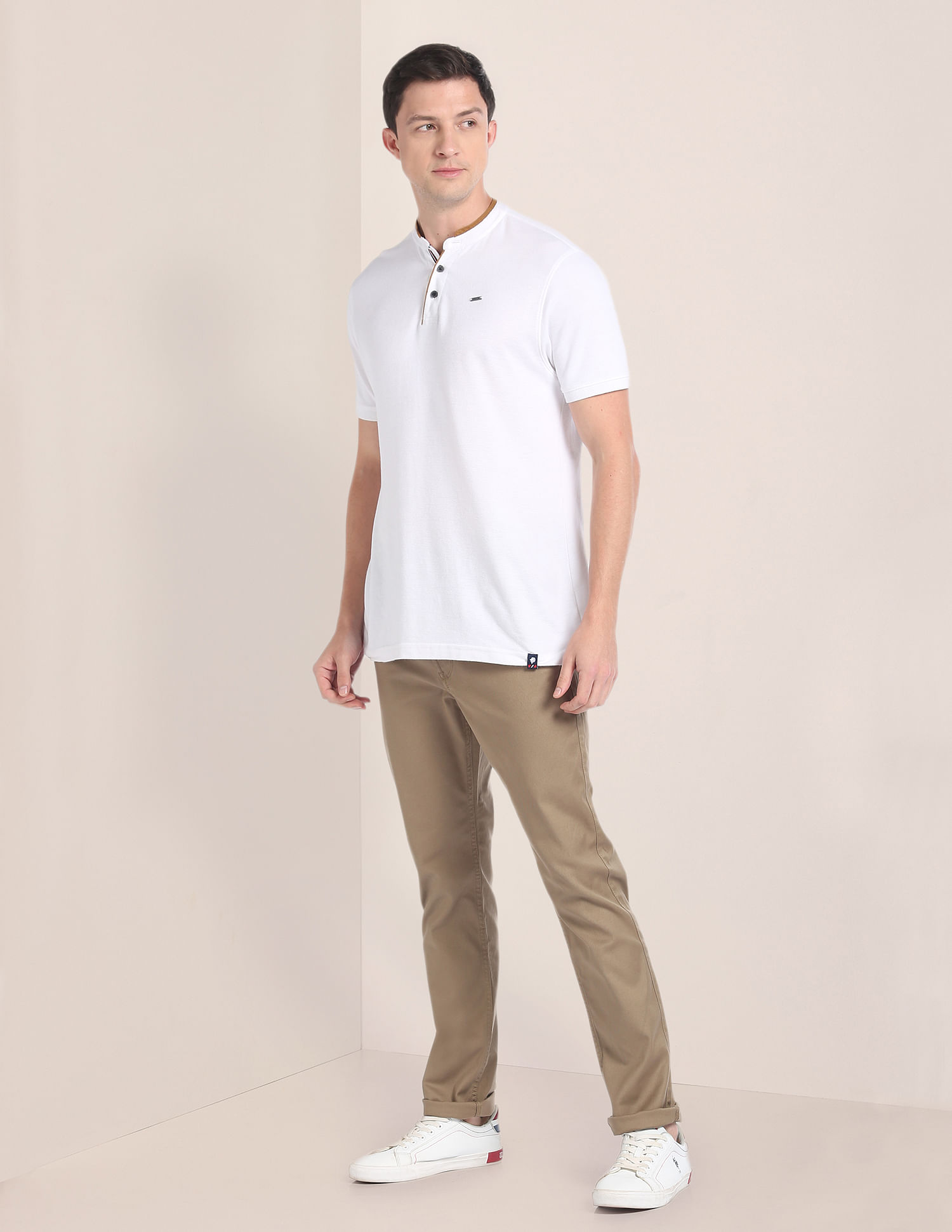 U.S. Polo Assn. Brandon Slim Tapered Fit Twill Trousers