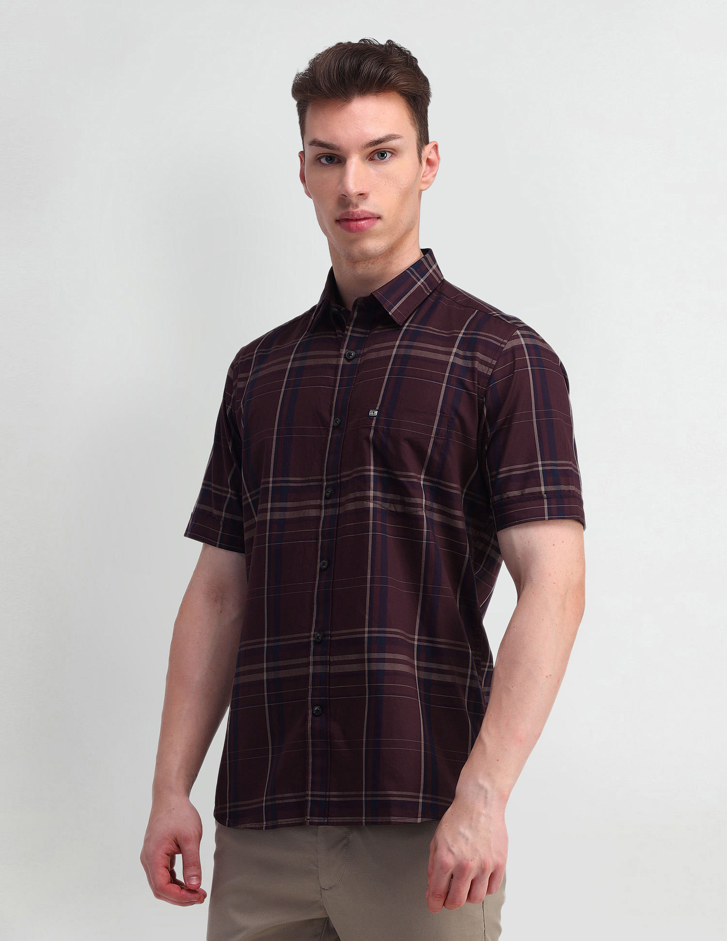Arrow Sport Regular Fit Cotton Shirt