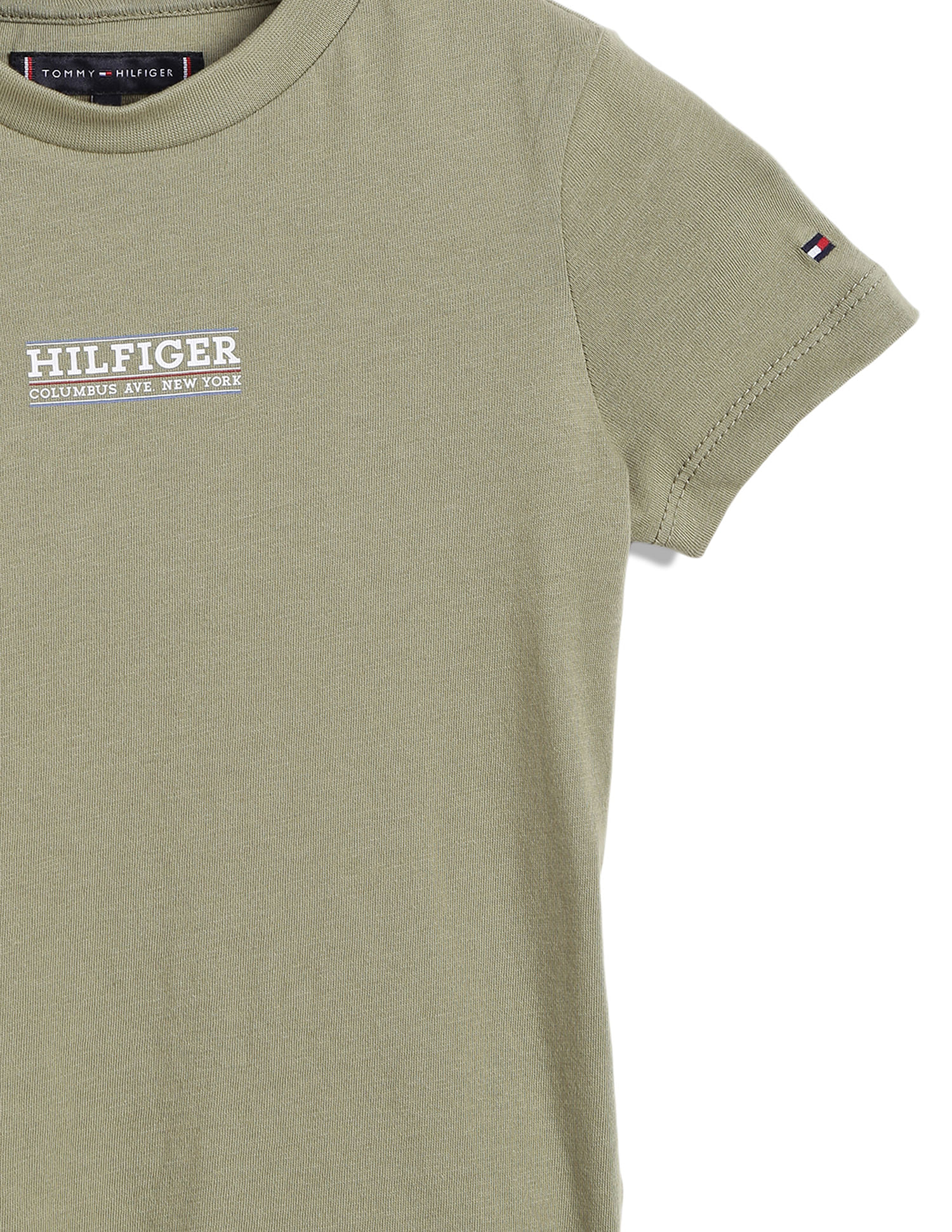 Tommy Hilfiger Kids Heathered Logo T-Shirt