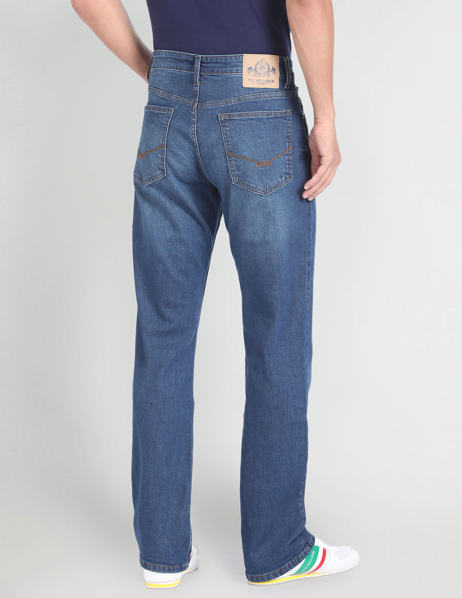 U.S. Polo Assn. Denim Co. Connor Bootcut Fit Blue Jeans