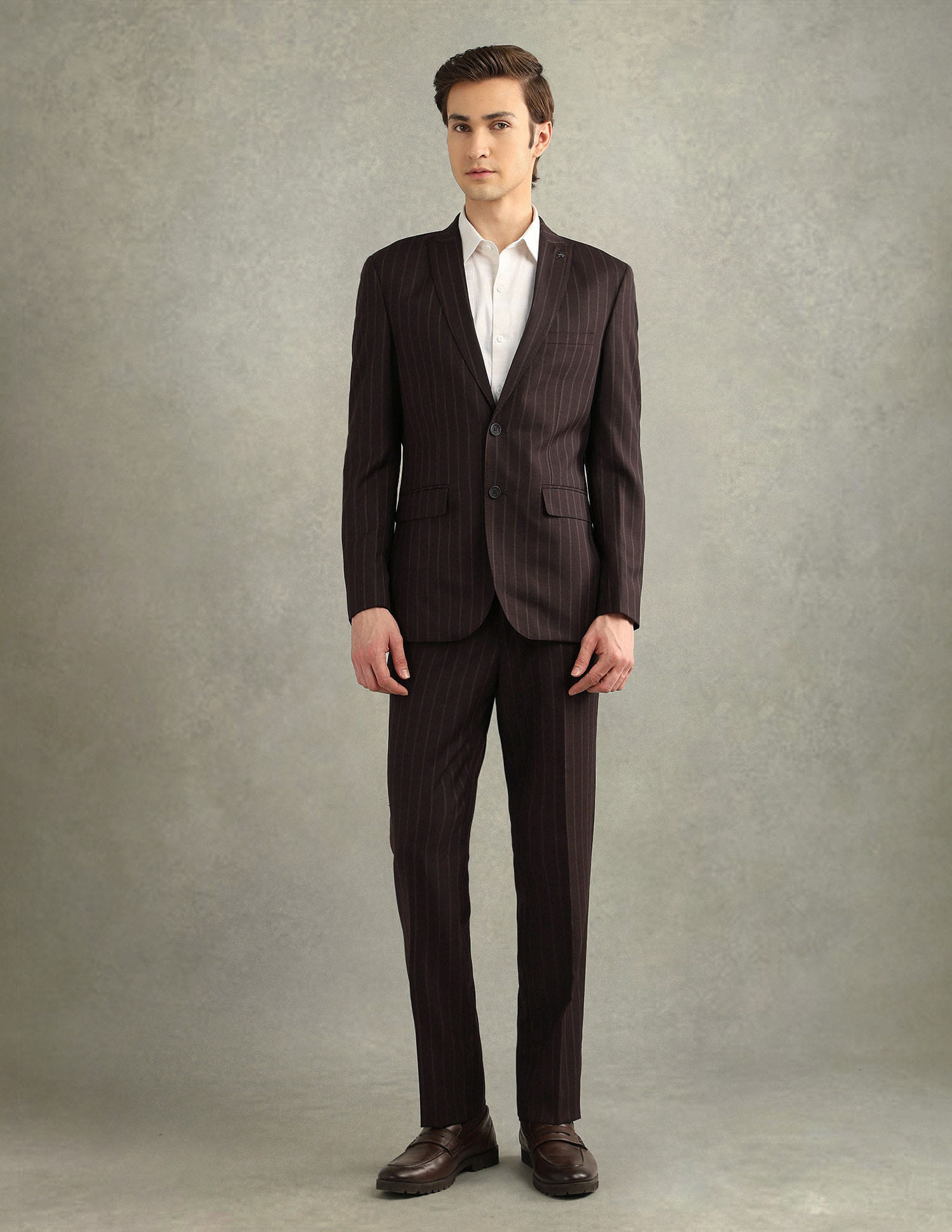 Buy Arrow Vertical Striped Italian Elegance Suit - NNNOW.com