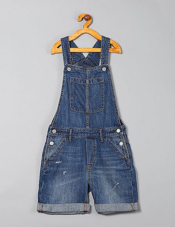 Gap deals denim shortalls