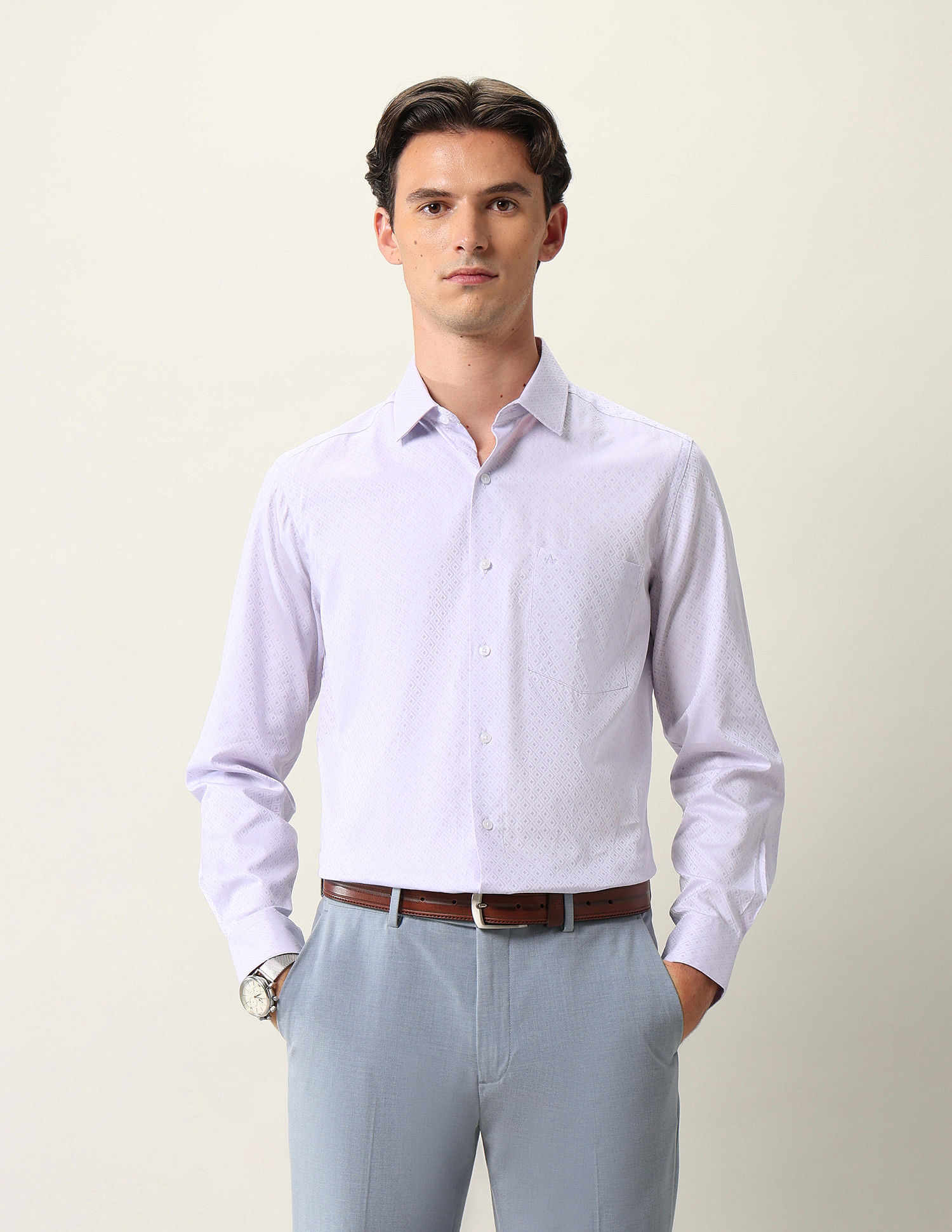 Arrow Liberty Classic Fit Pure Cotton Ceremonial Shirt