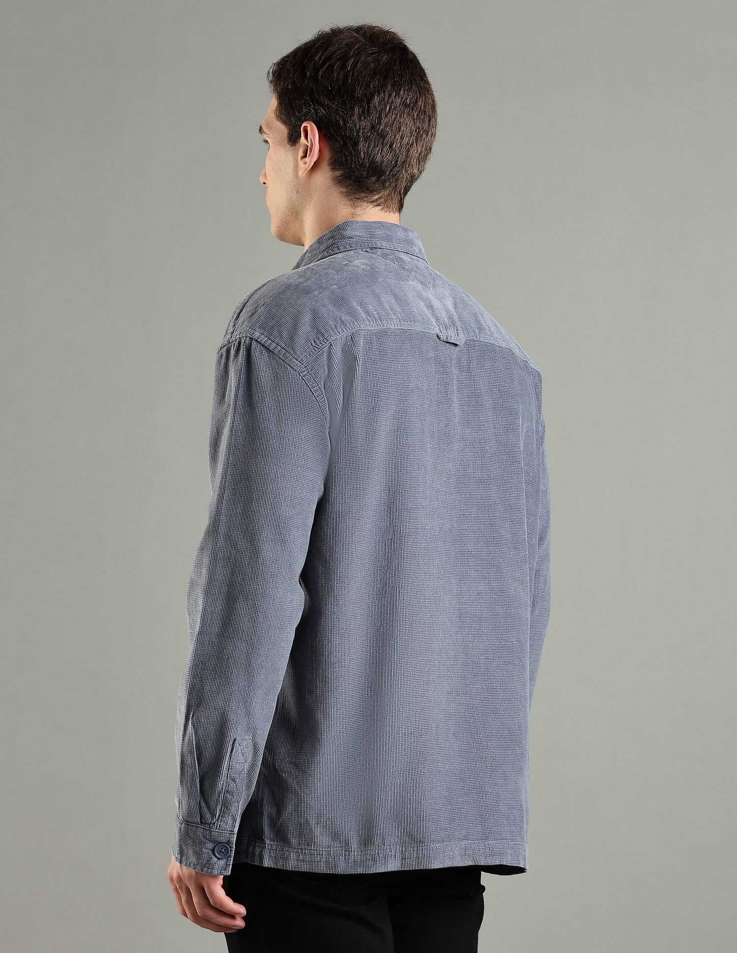 Tommy Hilfiger Solid Oversized Fit Cotton Shirt