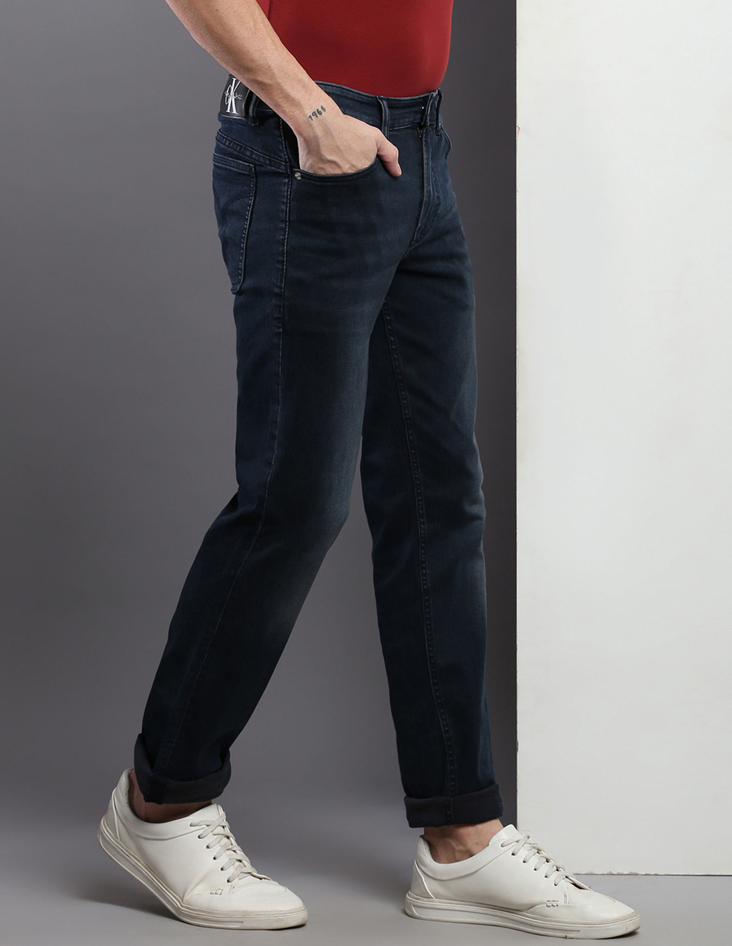 Calvin Klein Slim Fit Dark Wash Jeans