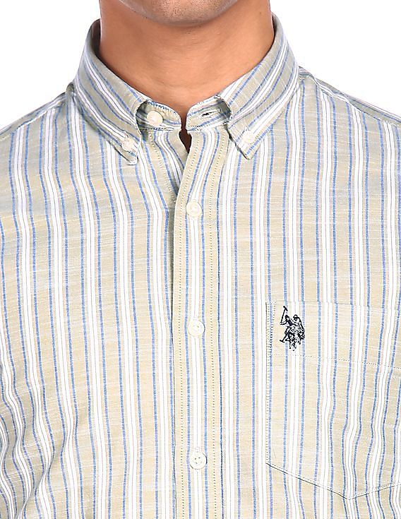 U.S. Polo Assn. Button Down Striped Casual Shirt
