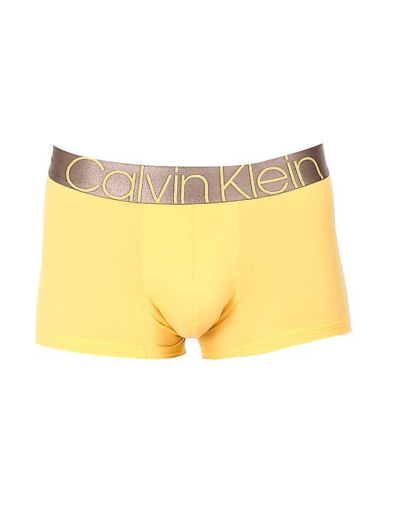 Yellow calvin klein clearance underwear