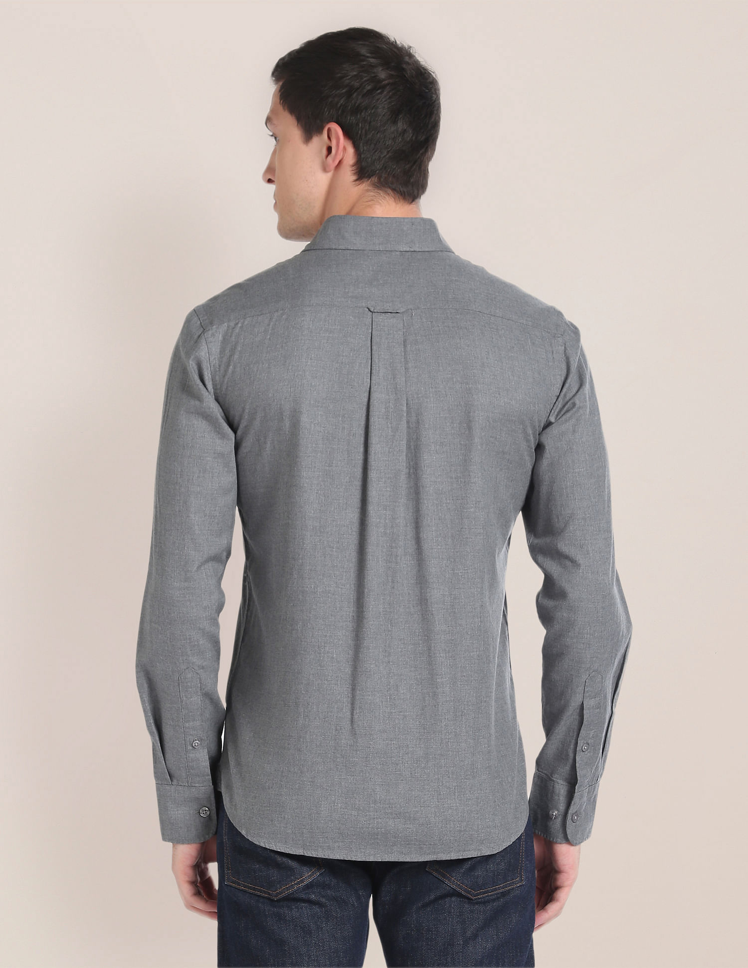 U.S. Polo Assn. Heathered Regular Fit Shirt